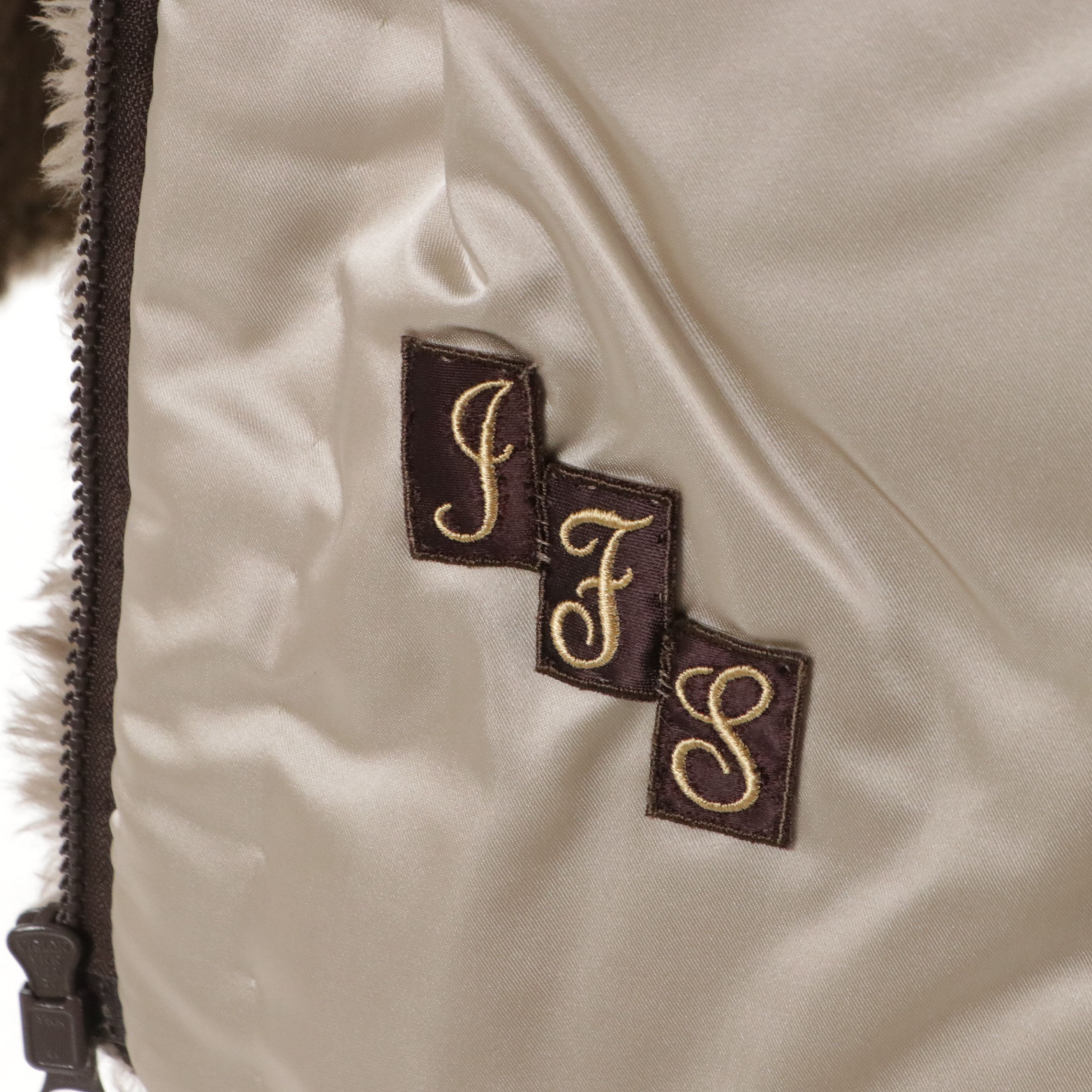 Sheared Phantom Beaver Fur Zip Jacket from Kastoria Furs