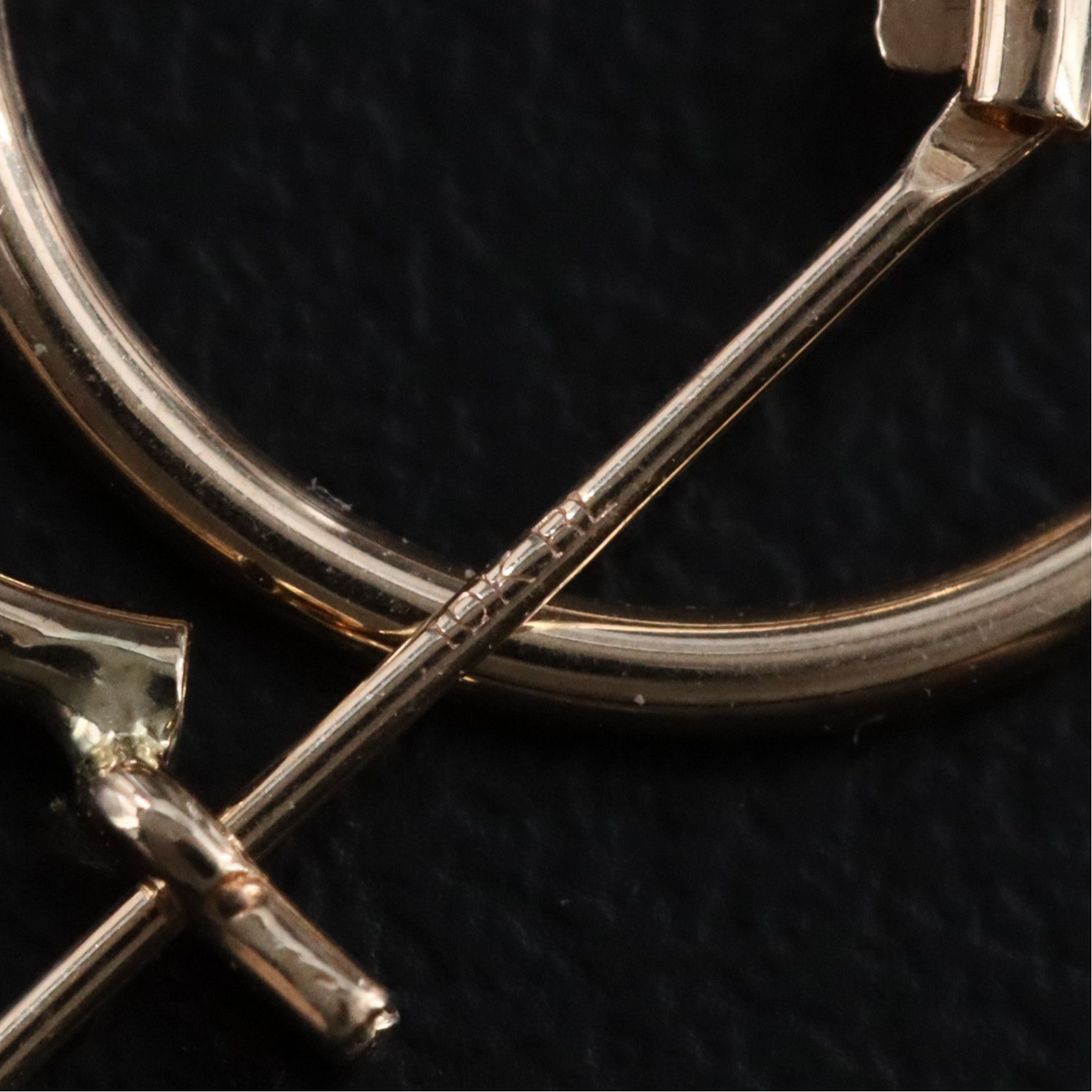 10K Huggie Hoop Earrings