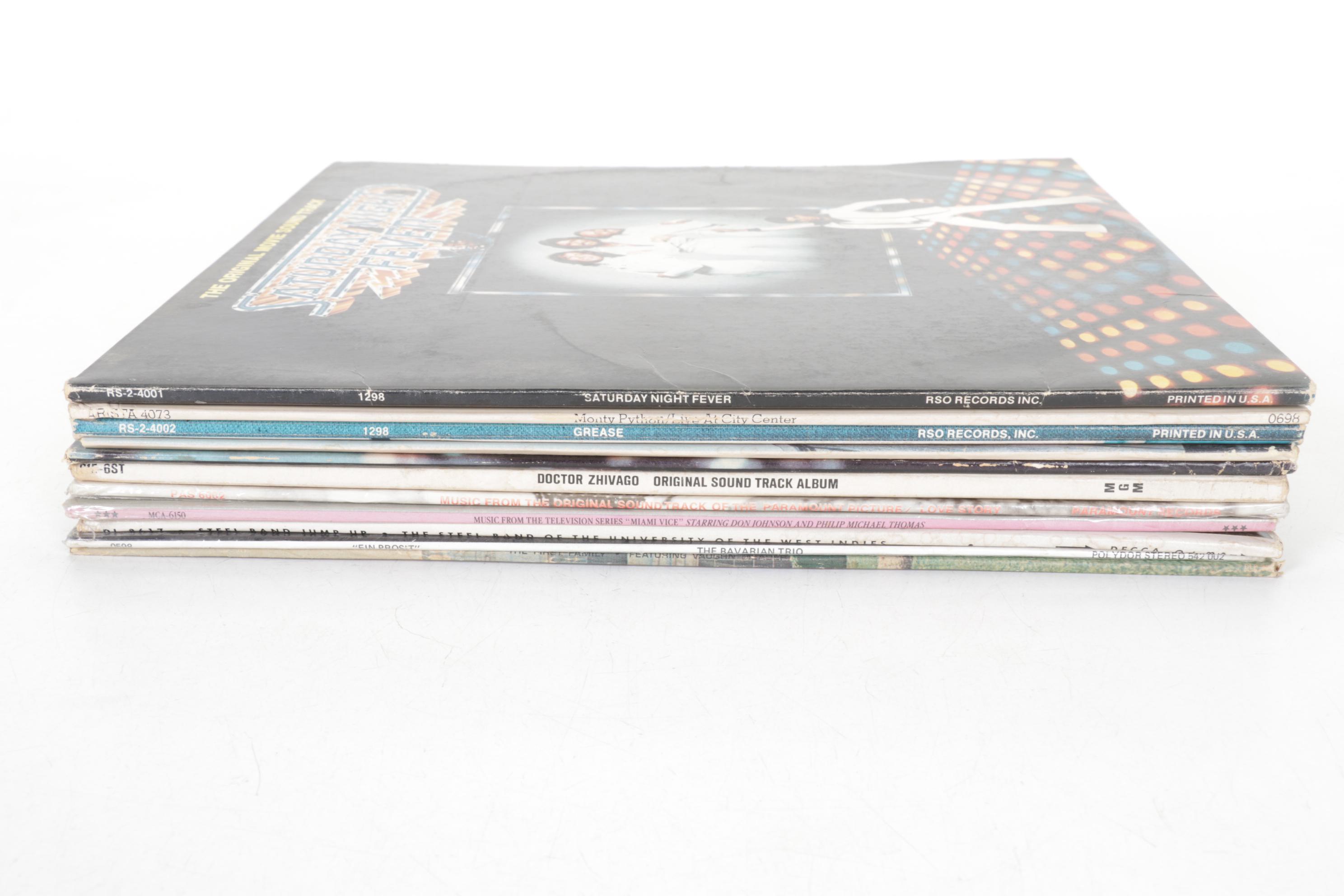 Saturday Night Fever, Monty Python Live! and More Vinyl Record Albums