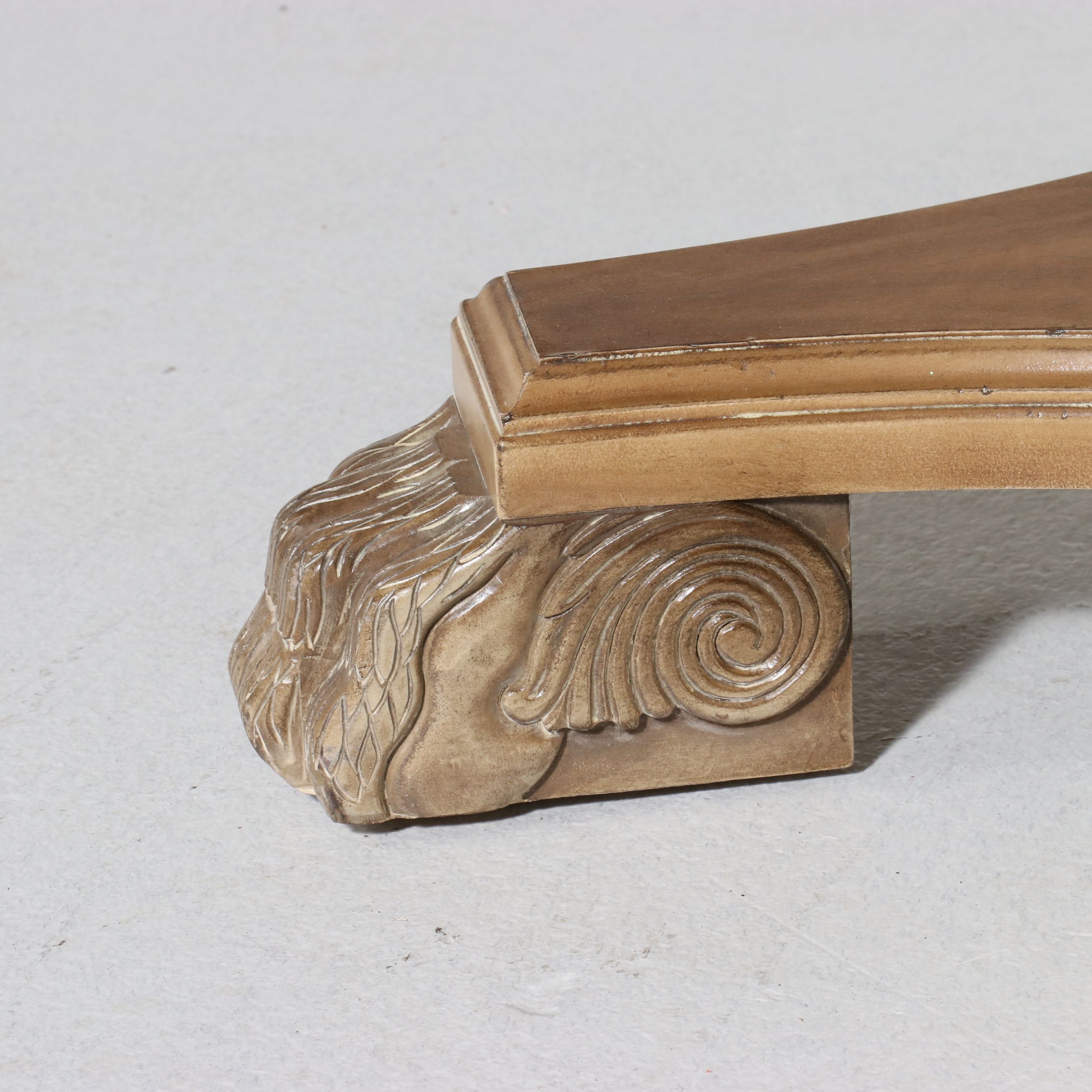 Regency Style Marquetry Pedestal Dining Table, Late 20th Century