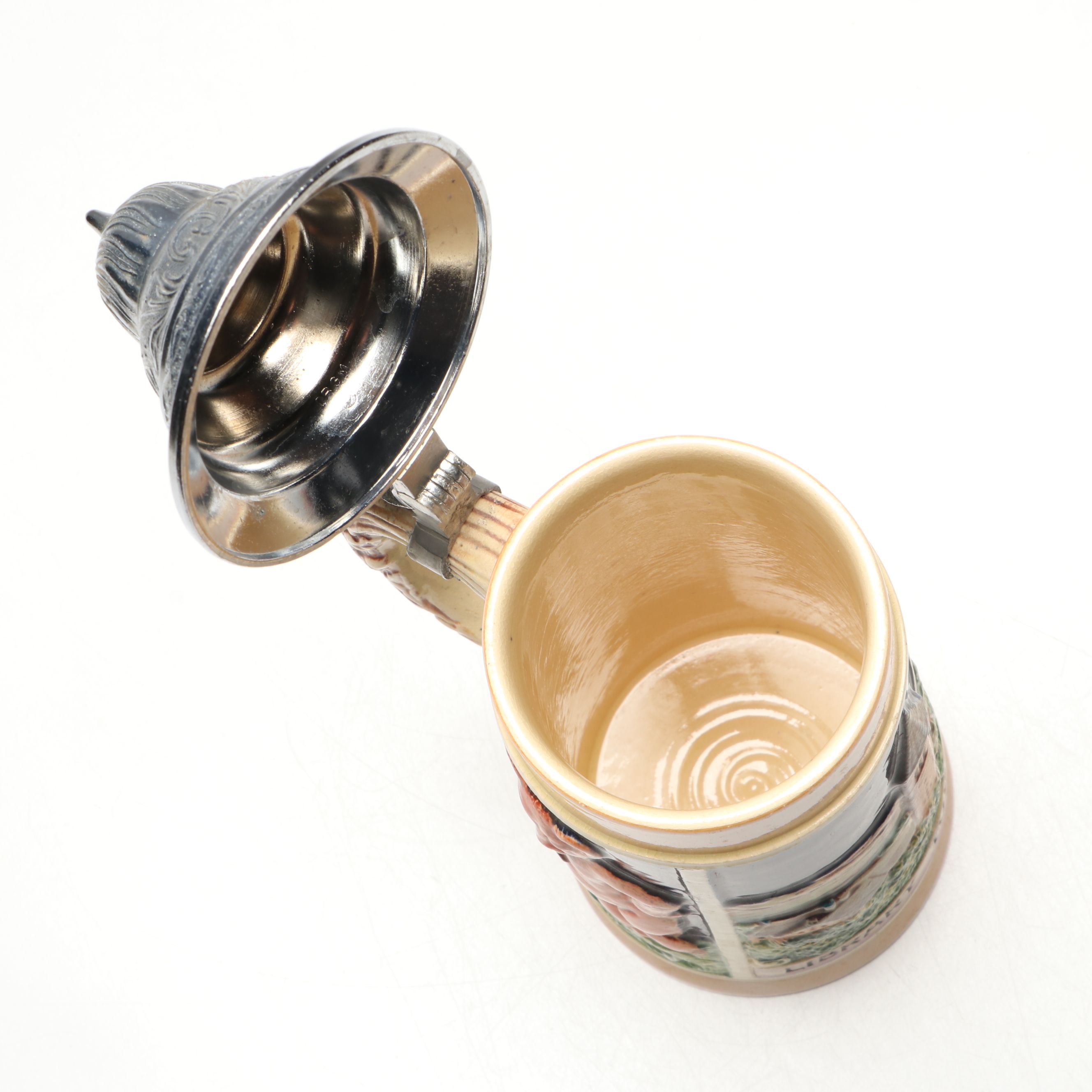 Cornell University German Eric P. Mihan Beer Stein and Libbey Shot Glass