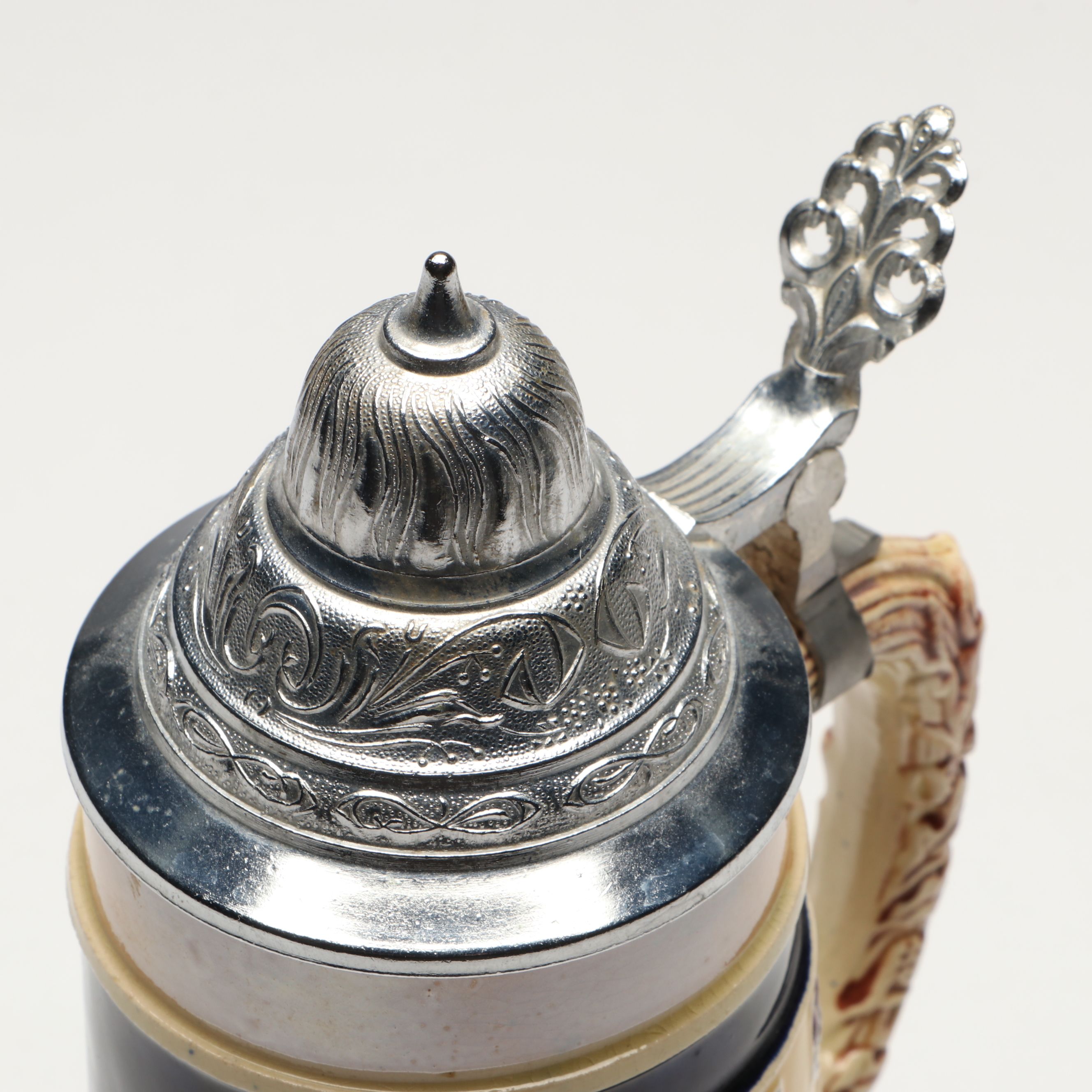 Cornell University German Eric P. Mihan Beer Stein and Libbey Shot Glass