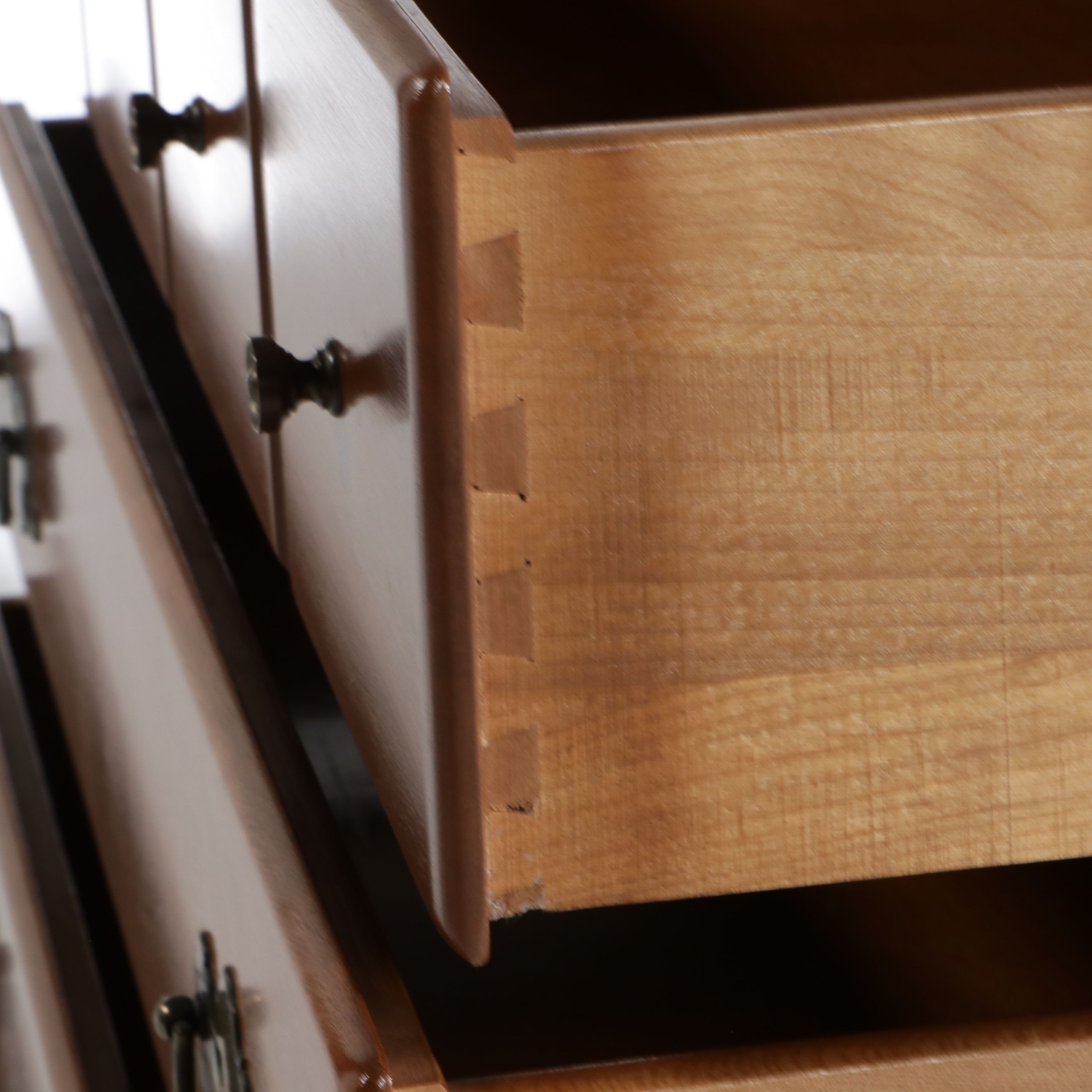 Ethan Allen by Baumritter Colonial Revival Style Maple Slant-Front Desk