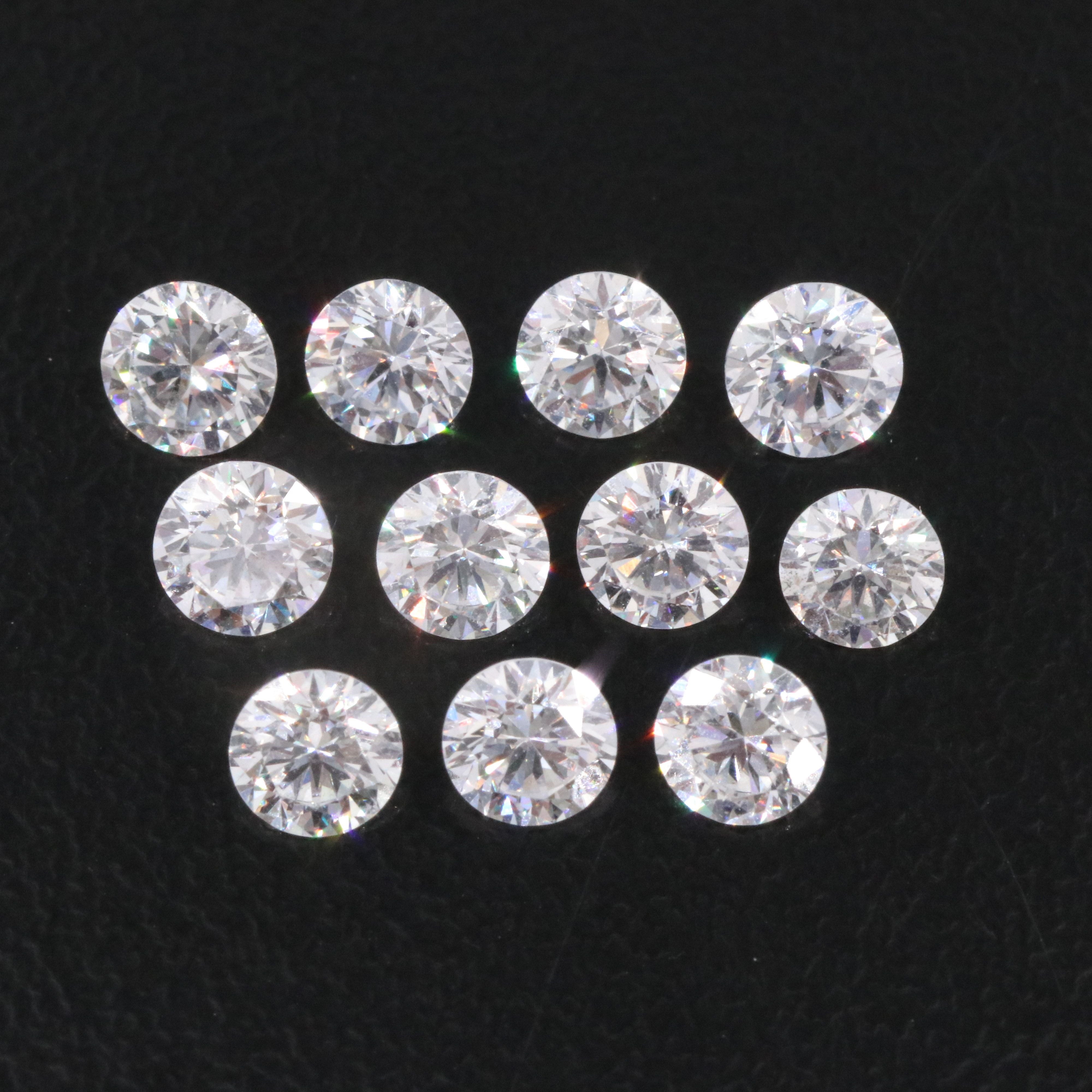 Loose 2.64 CTW Lab Grown Diamond Lot