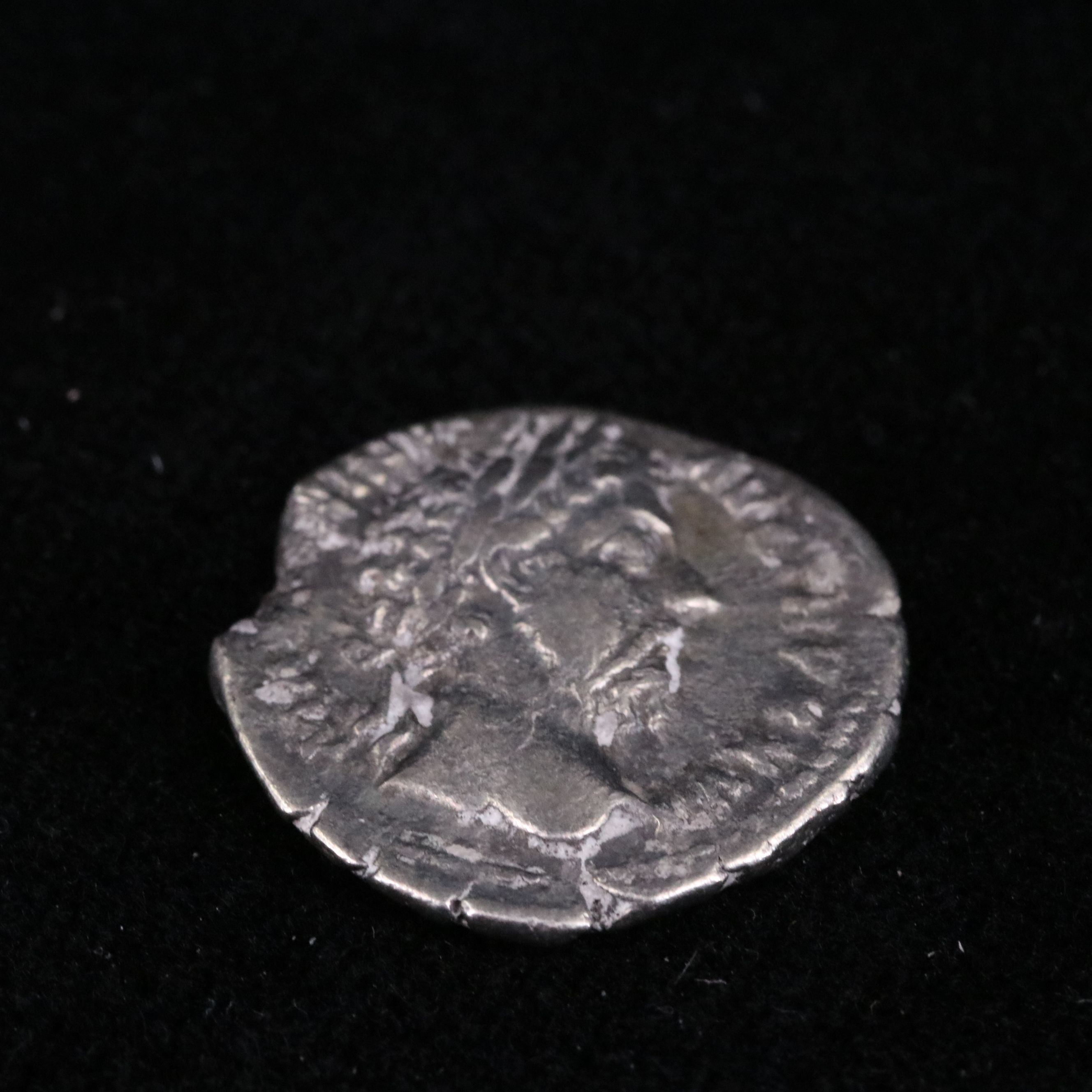 Ancient Roman Imperial AR Denarius Coin of Marcus Aurelius, ca. 172 A.D.