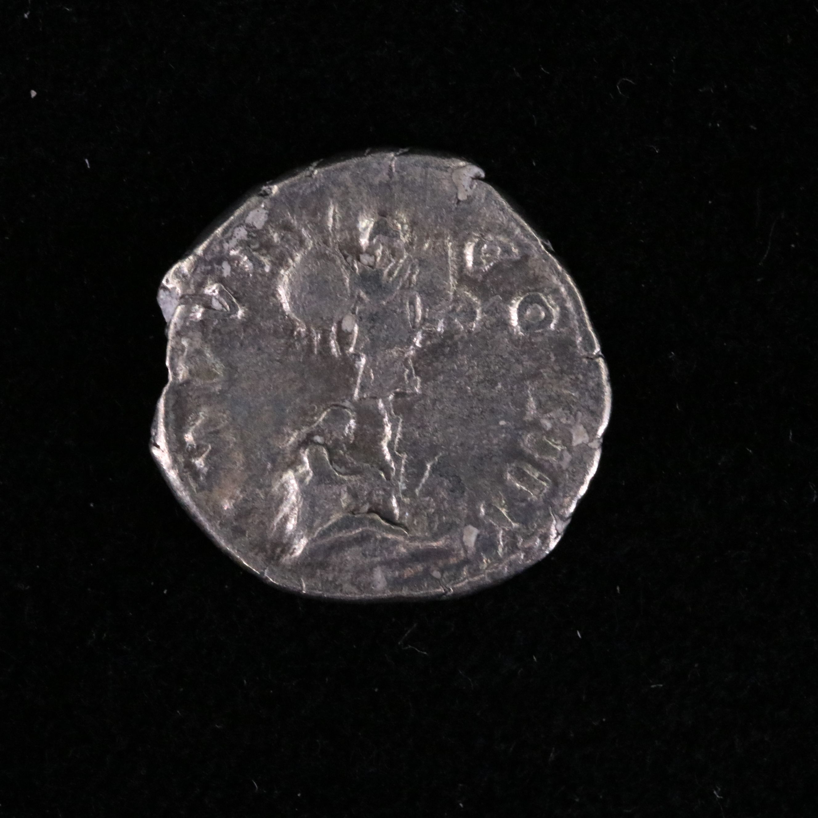 Ancient Roman Imperial AR Denarius Coin of Marcus Aurelius, ca. 172 A.D.