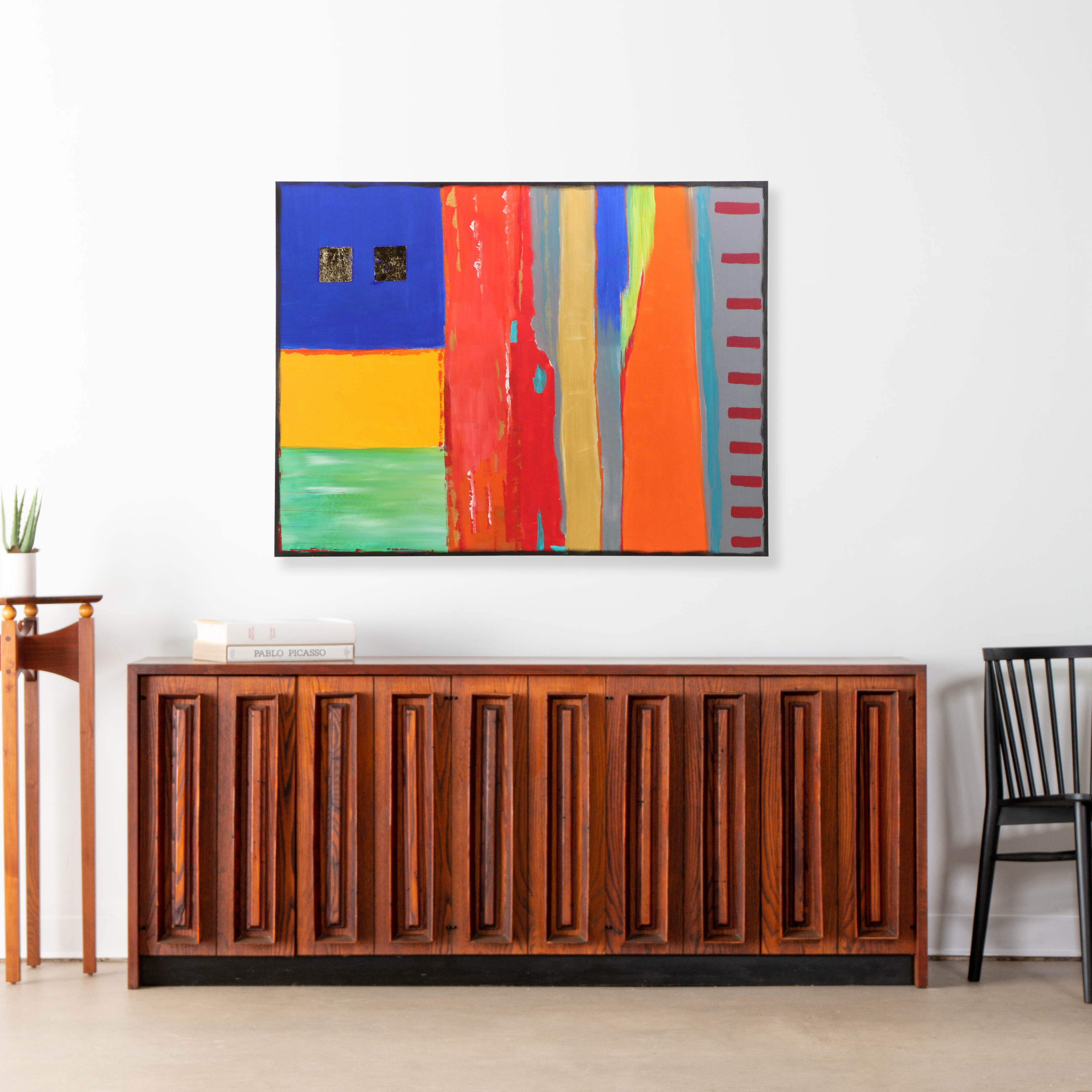 Neville Shenton Abstract Acrylic Painting, 21st Century