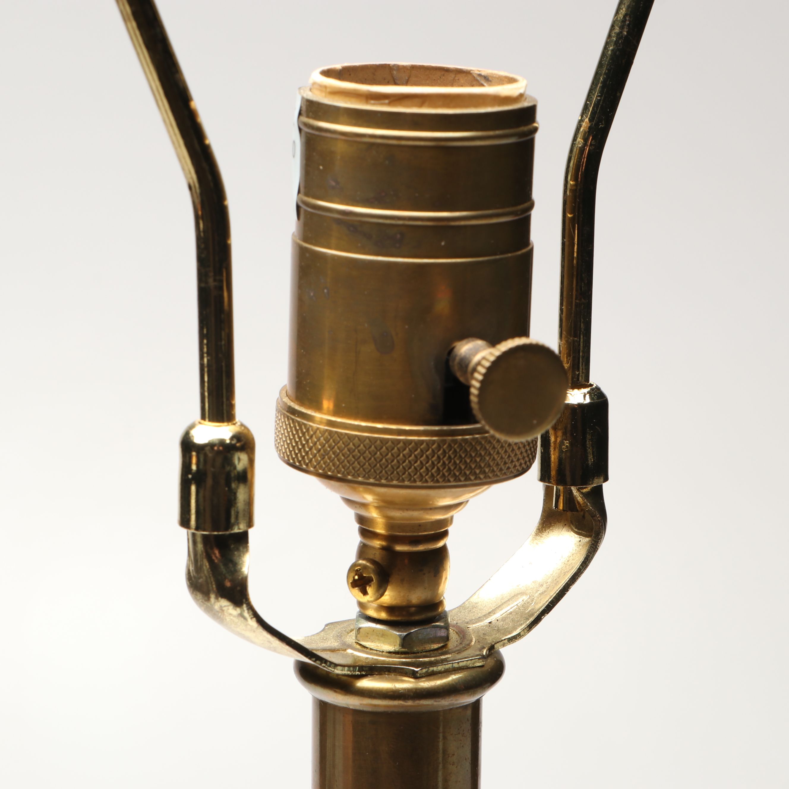 Decorative Crafts Glass Armillary Sphere Table Lamp and Ceramic Jardiniere