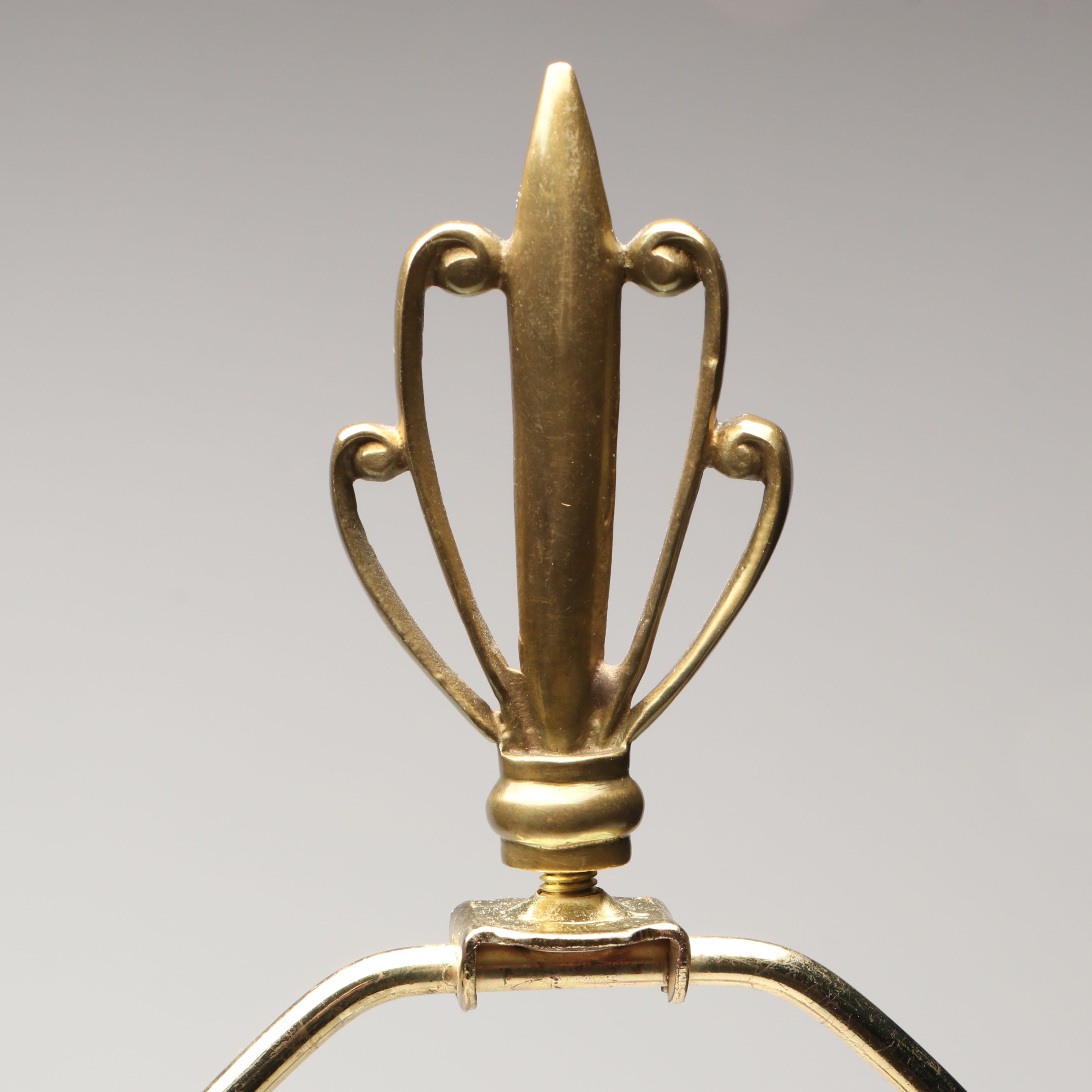 Decorative Crafts Glass Armillary Sphere Table Lamp and Ceramic Jardiniere