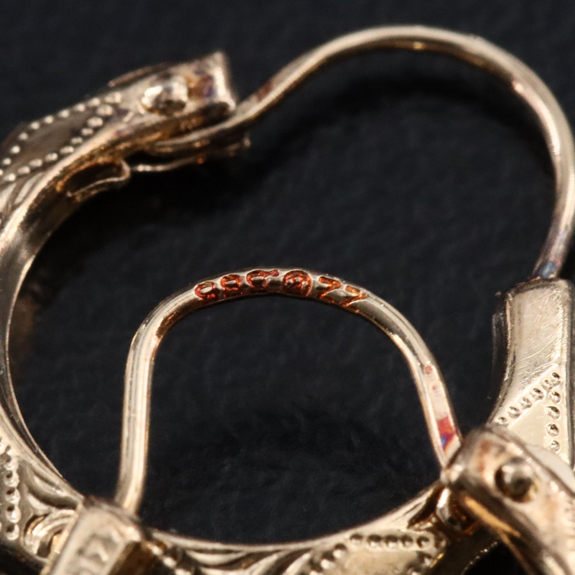 14K Huggie Hoop Earrings