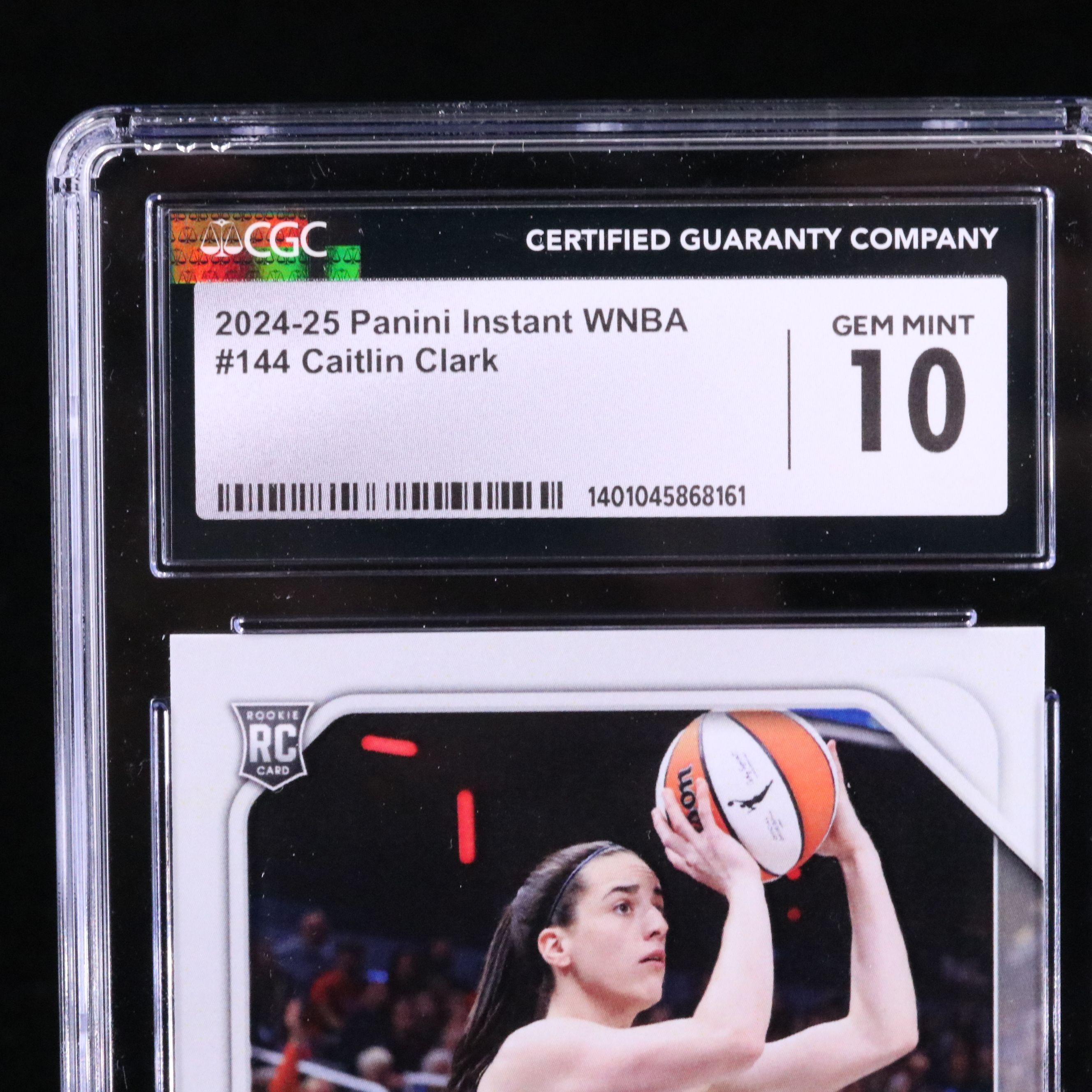 2024 Panini Instant Caitlin Clark Rookie Basketball Card Graded CGC 10
