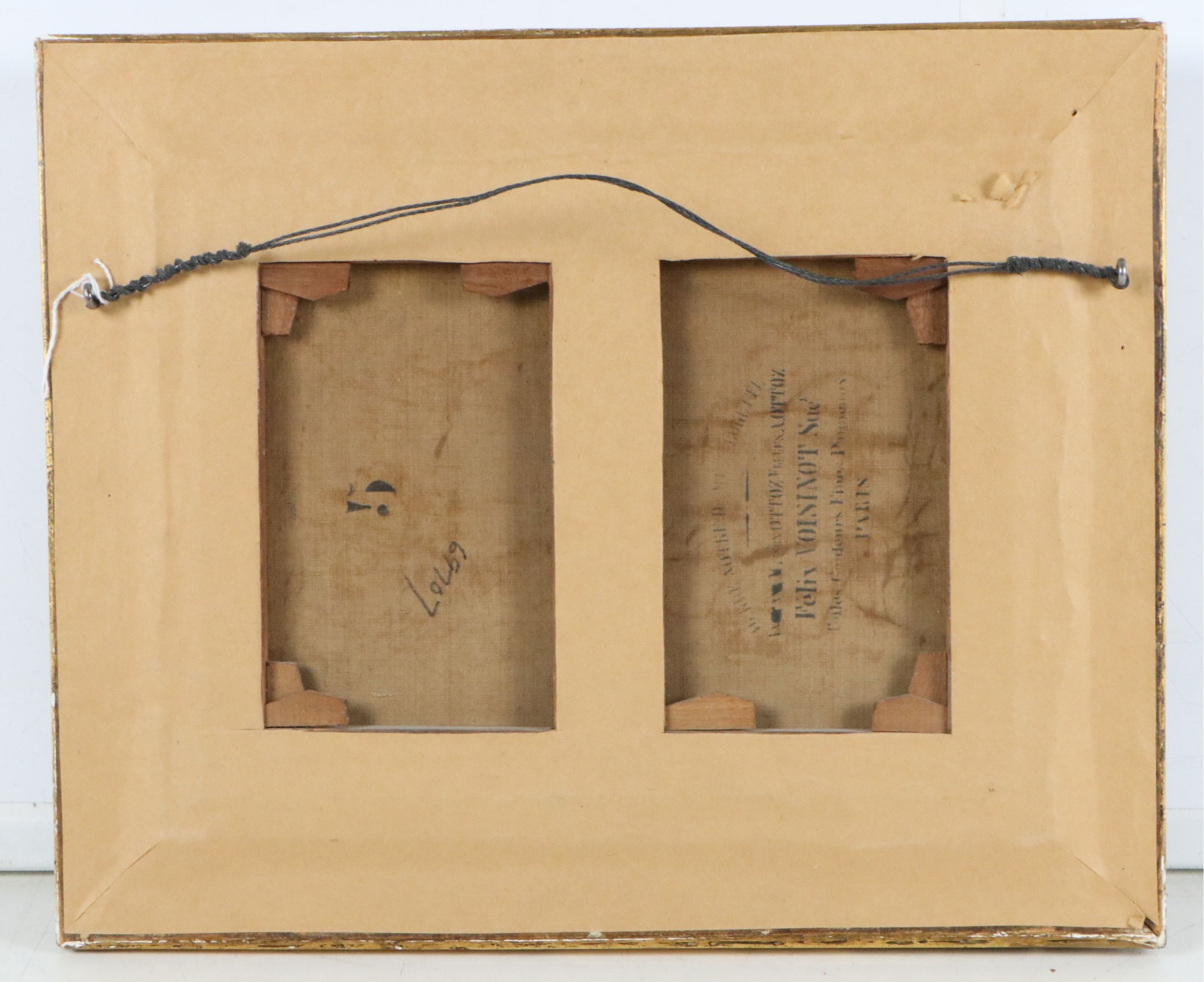 Gaston Renault Oil Painting of Girl Laying on Grass, 1882