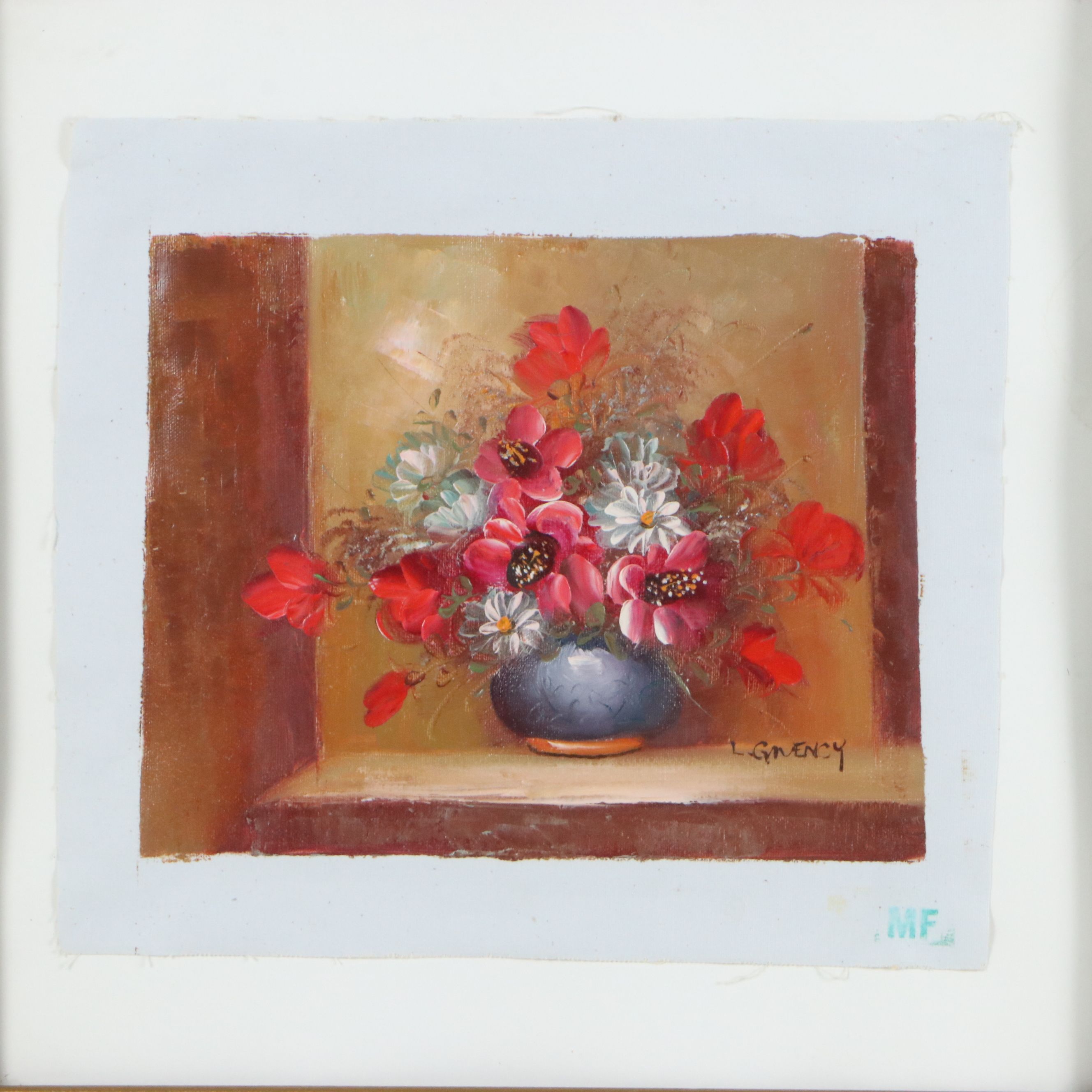 Floral Still Life Oil Painting