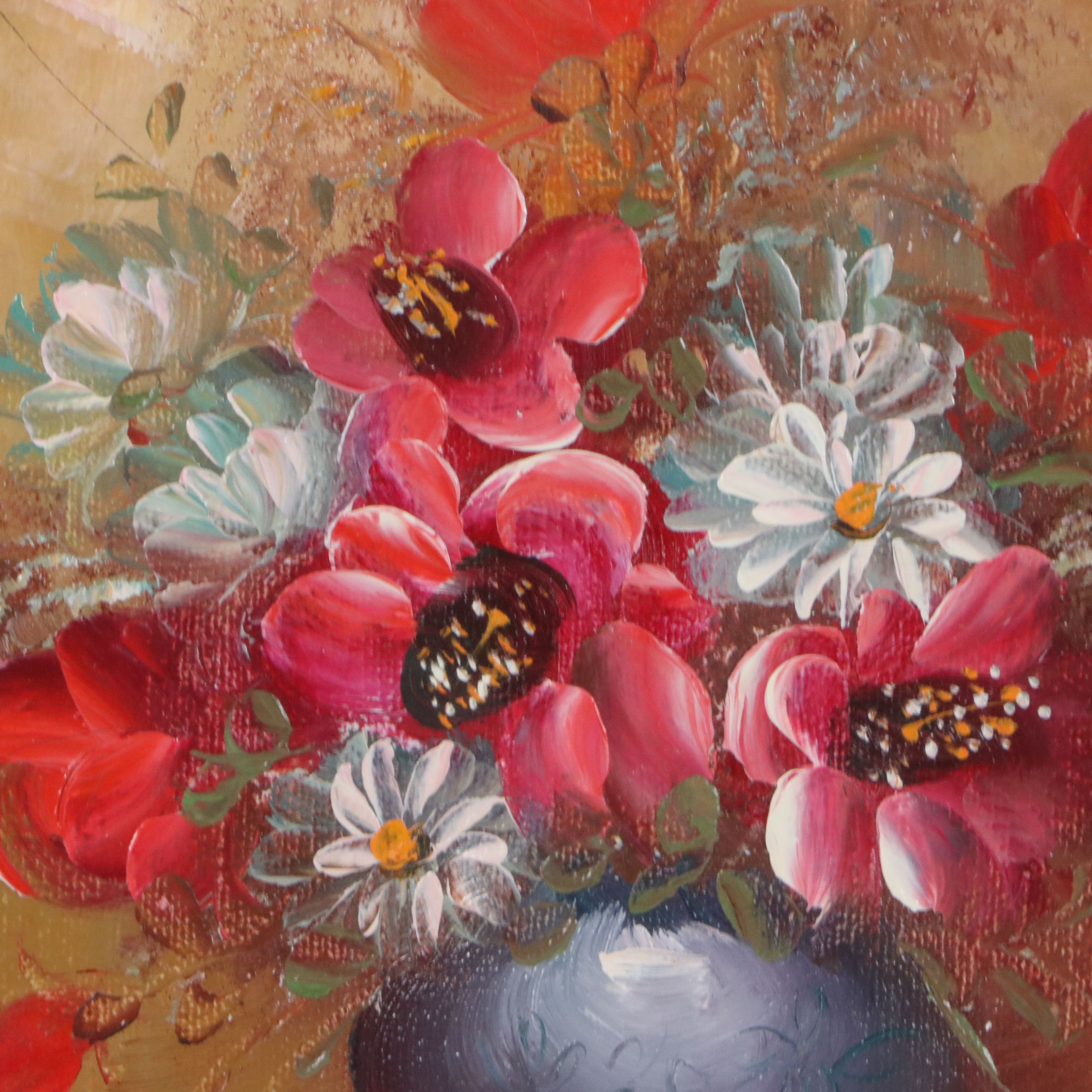 Floral Still Life Oil Painting