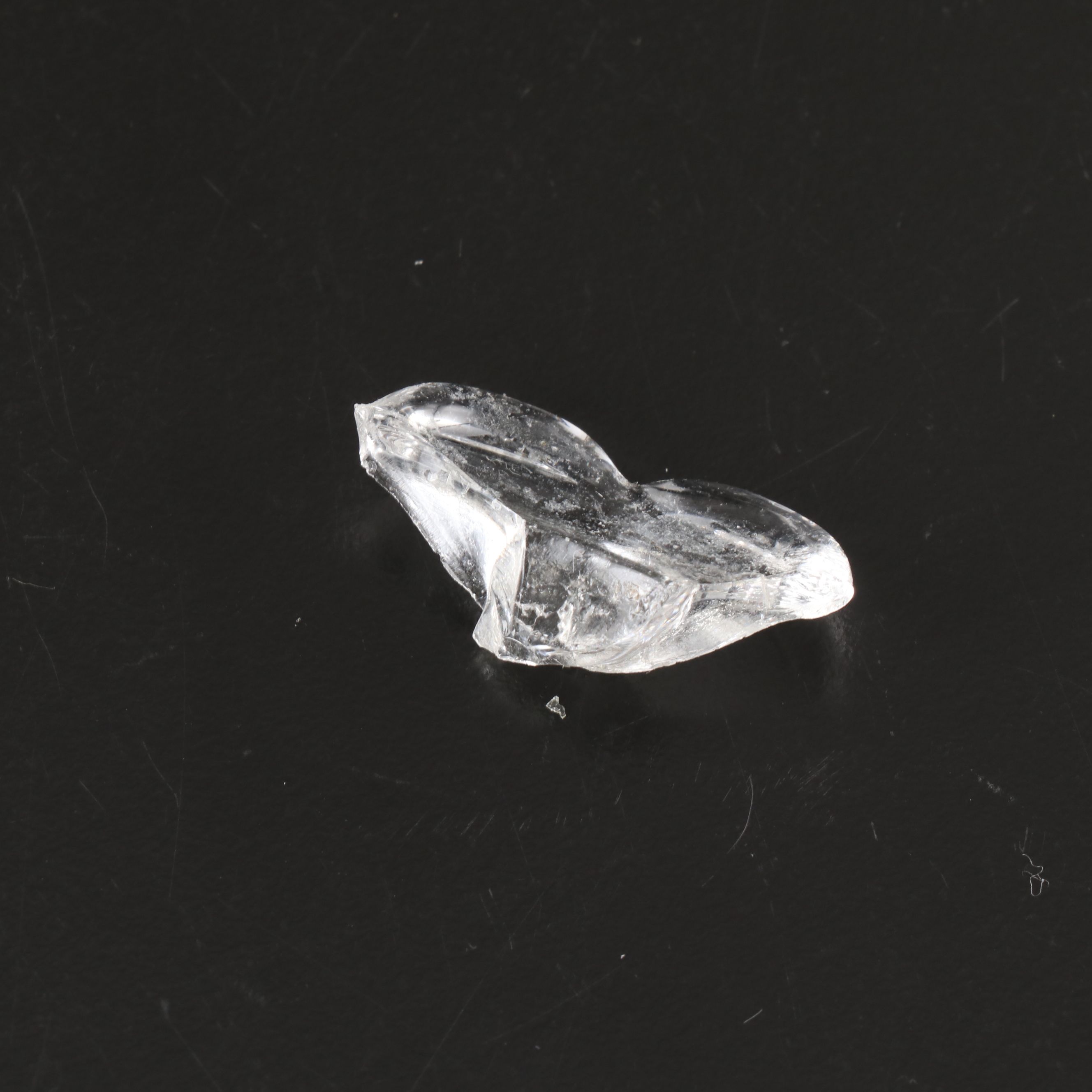 Vintage Three-Arm Crystal Candelabrum with Prisms