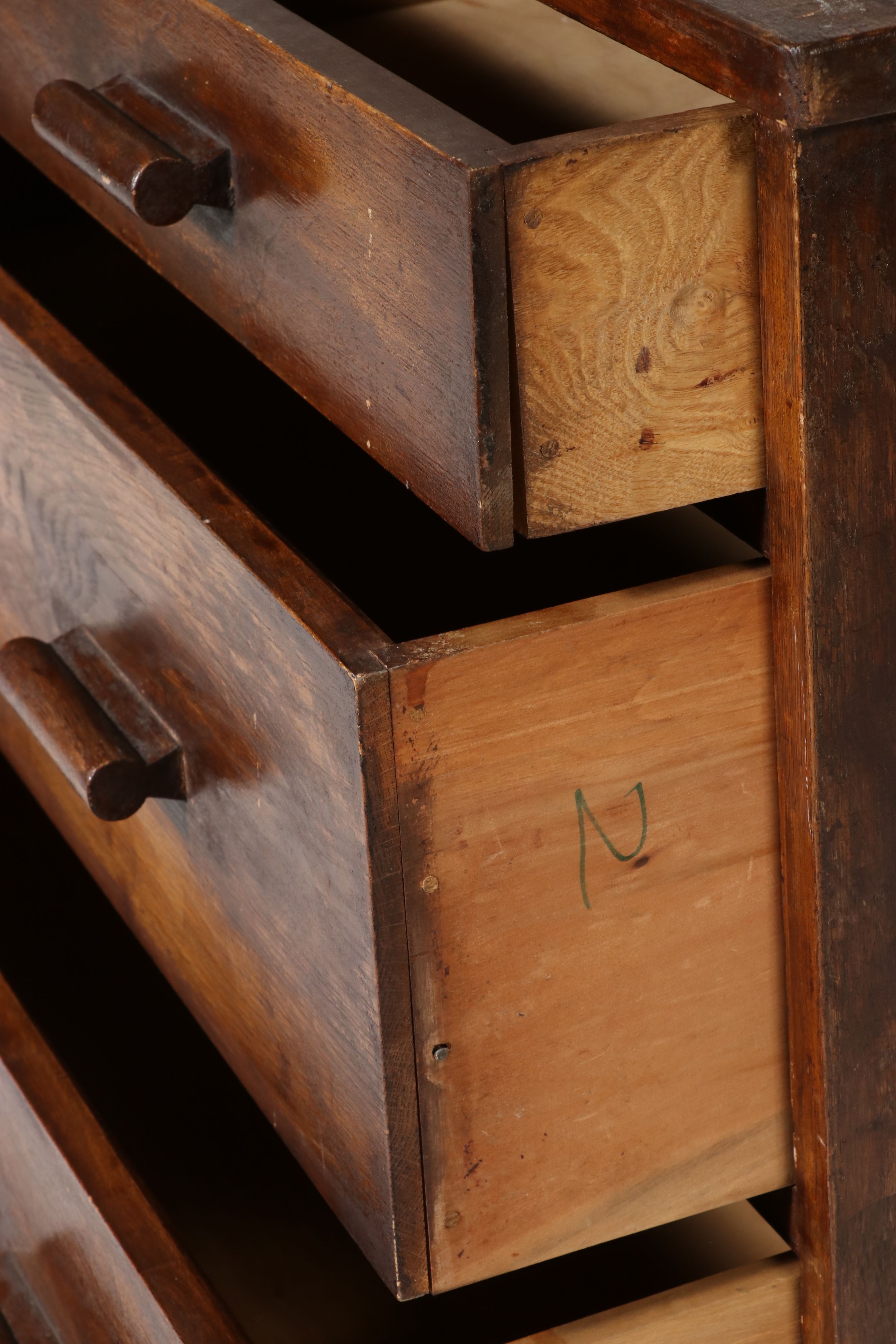 Japanese Modernist Five-Drawer Chest, 1956