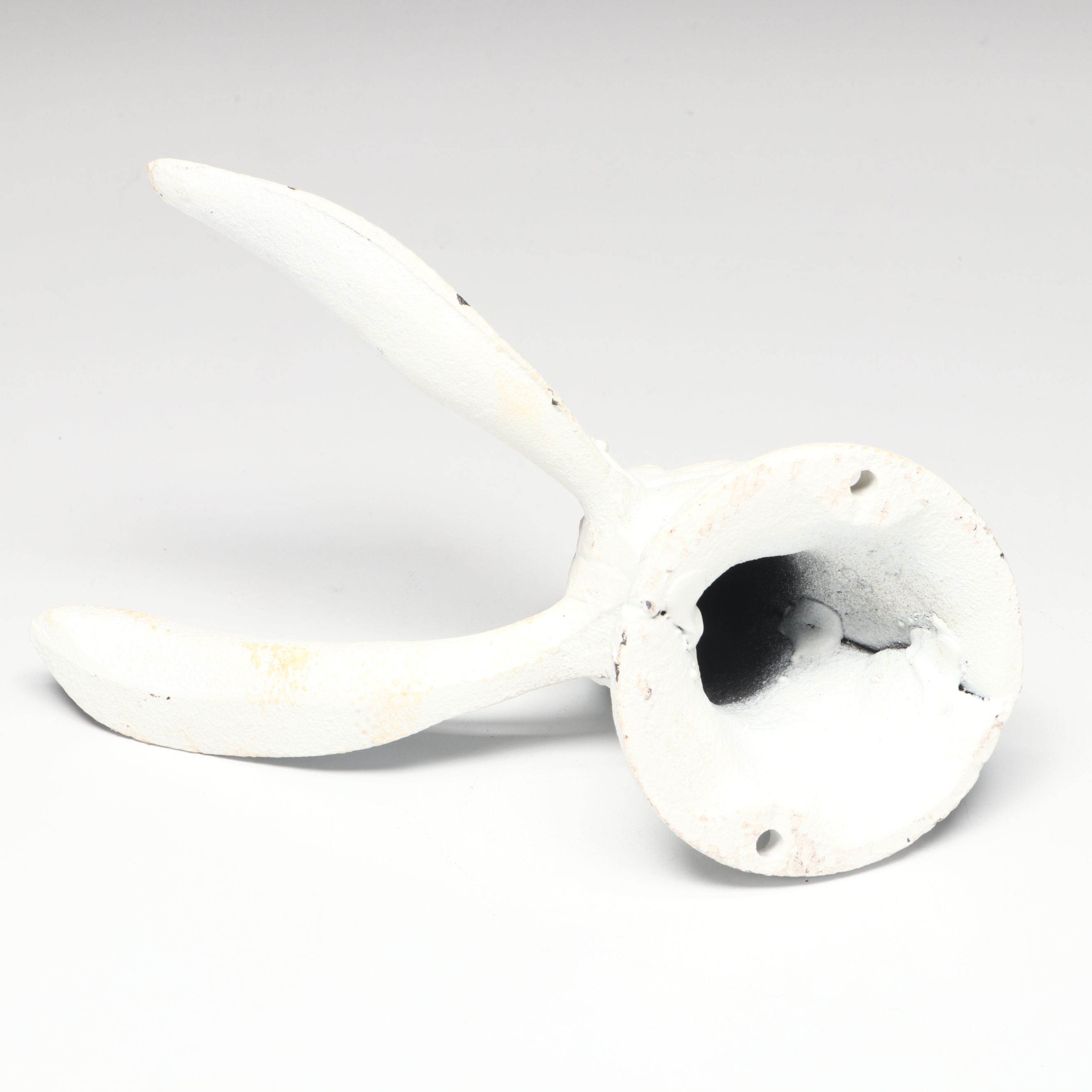 White Rabbit Head Cast Iron Wall Hook