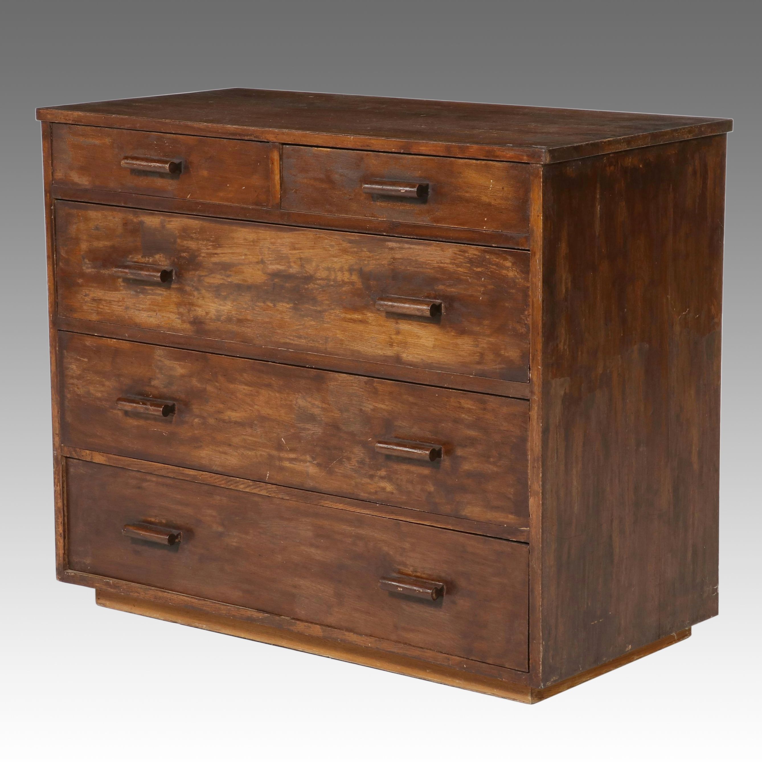 Japanese Modernist Five-Drawer Chest, 1956