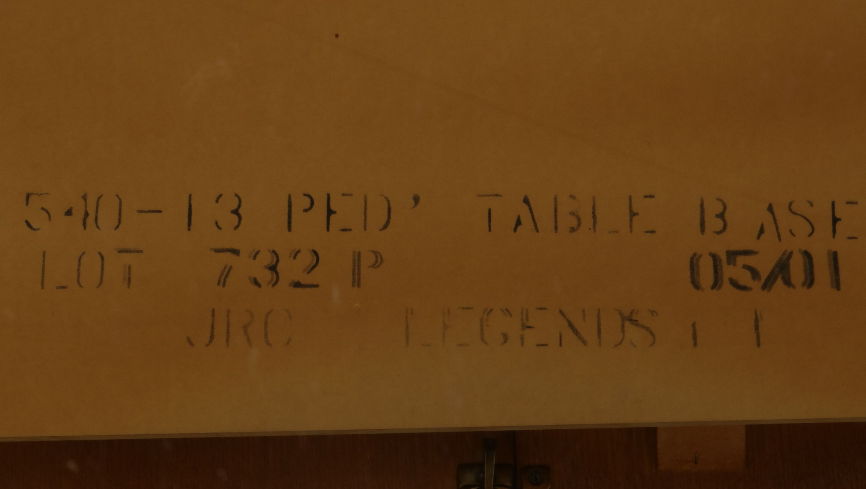 Double Pedestal Dining Table, 21st Century