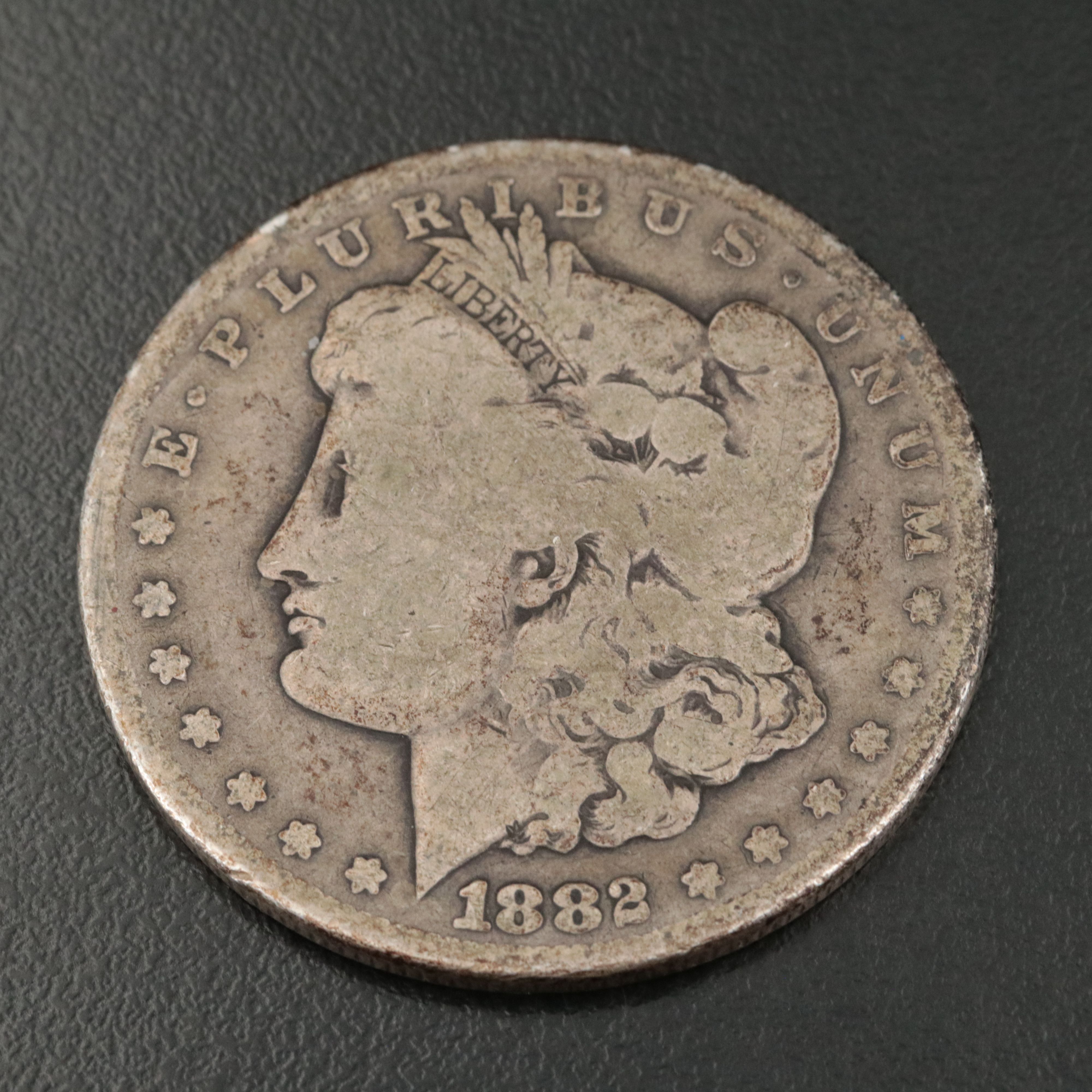 1882-CC Morgan Silver Dollar