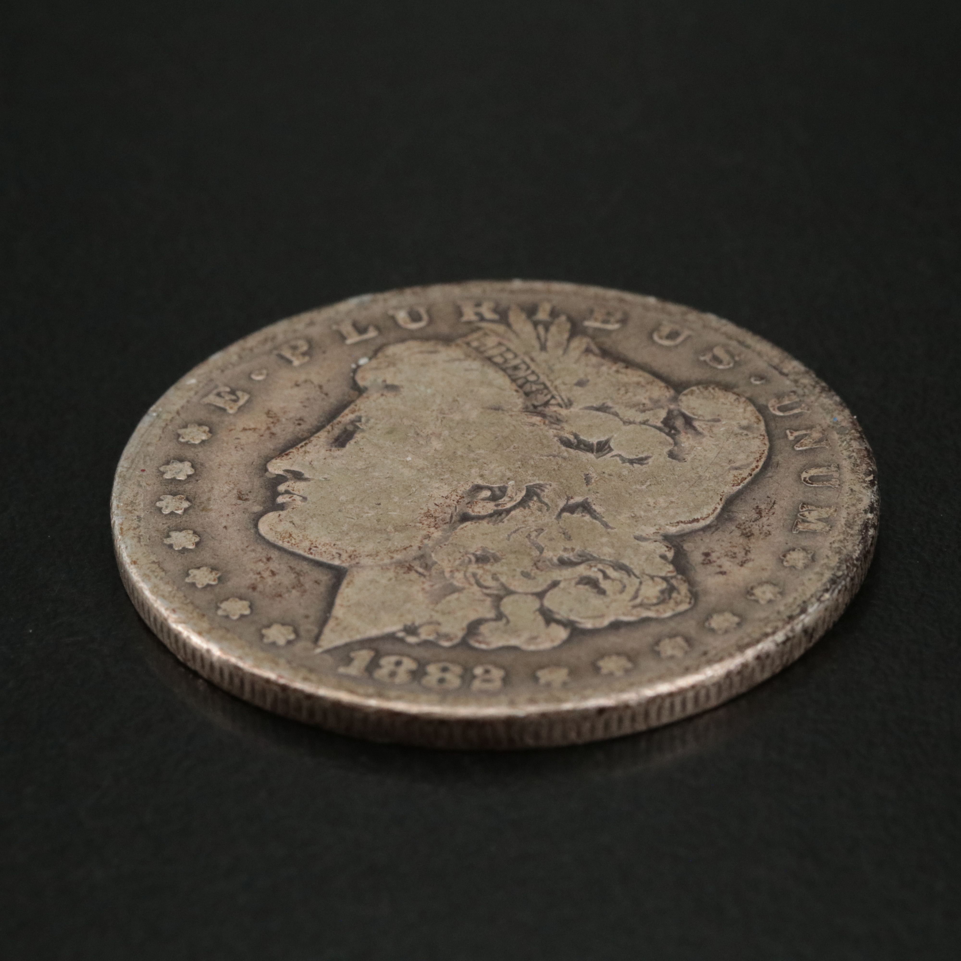 1882-CC Morgan Silver Dollar