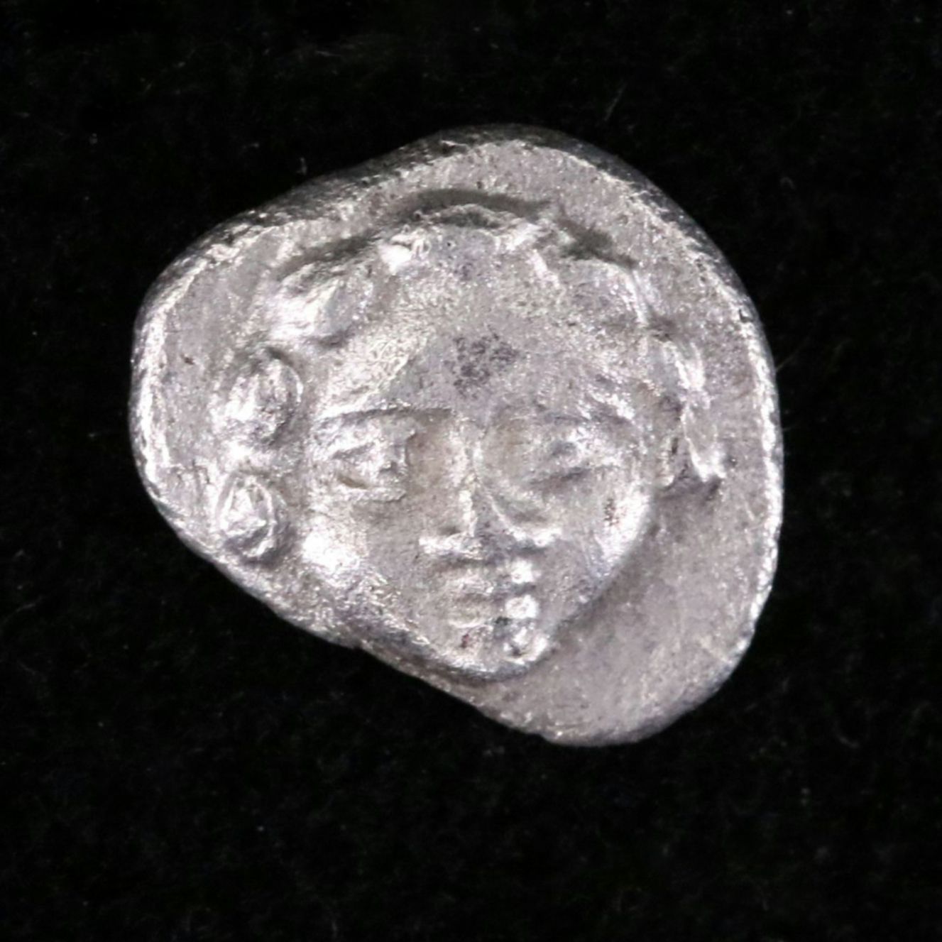 Ancient Selge, Pisidia AR Obol Coin, ca. 350 B.C.