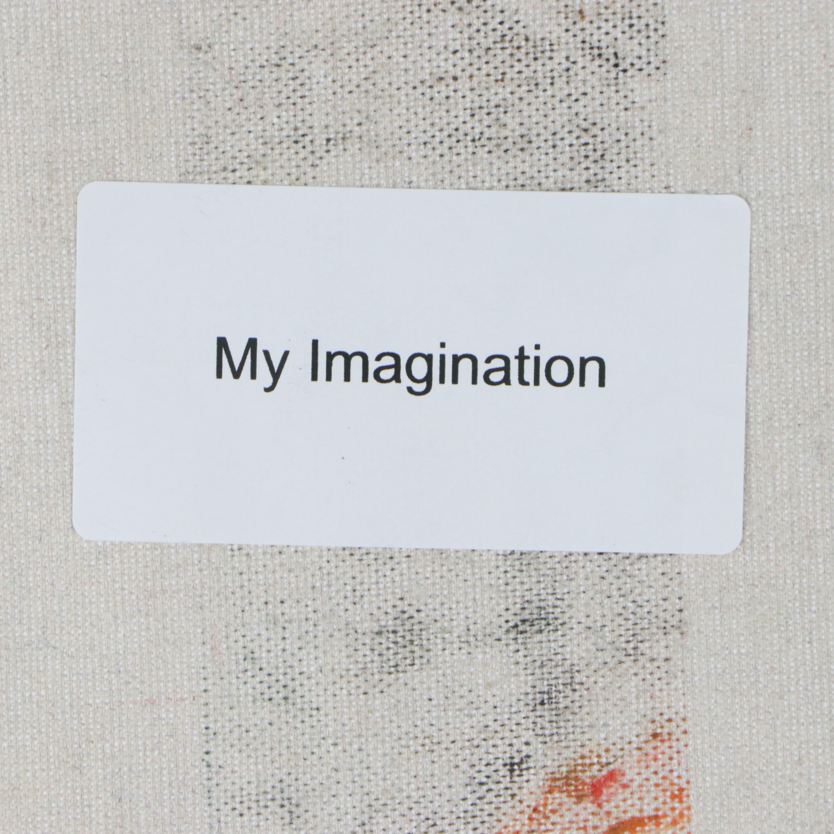 Floral Oil Painting "My Imagination," Circa 2026