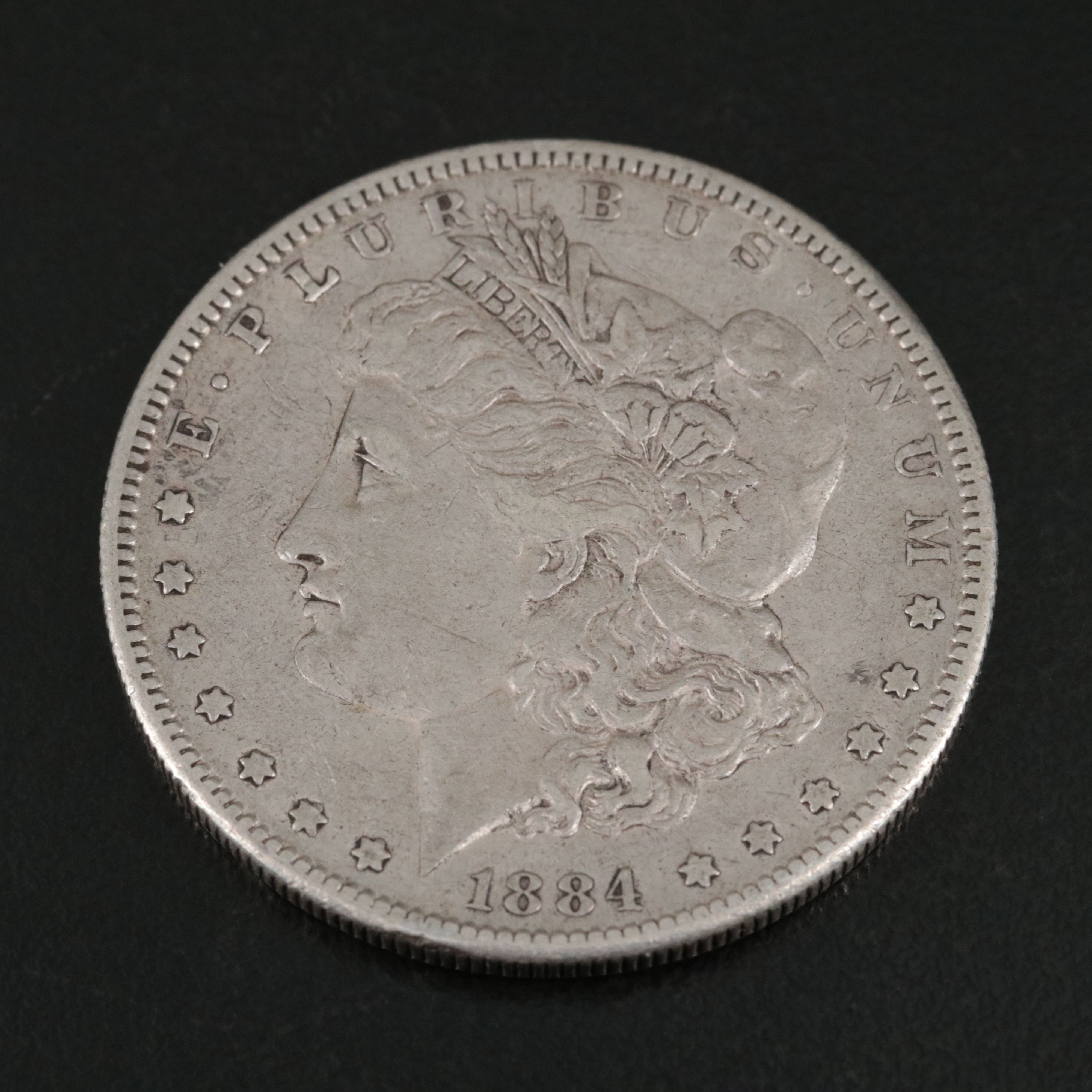 1884-S Morgan Silver Dollar