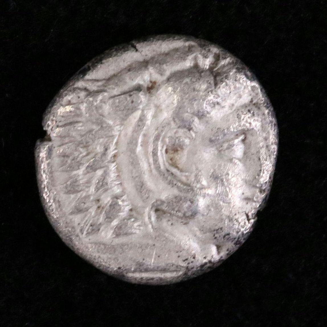 Ancient Pergamon, Mysia AR Diobol Coin, ca. 310 B.C.