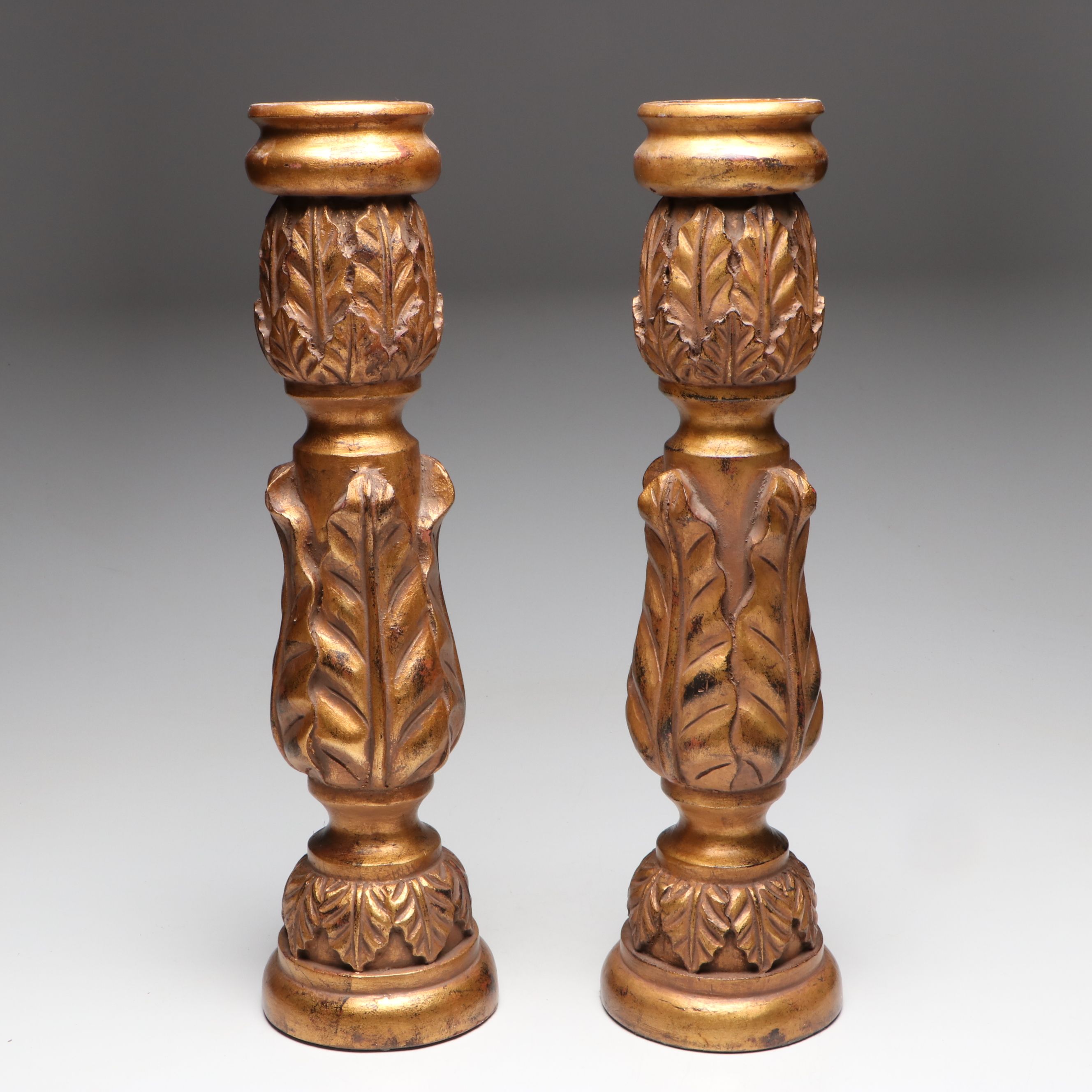 Baroque Style Mexican Pillar Candle Holders