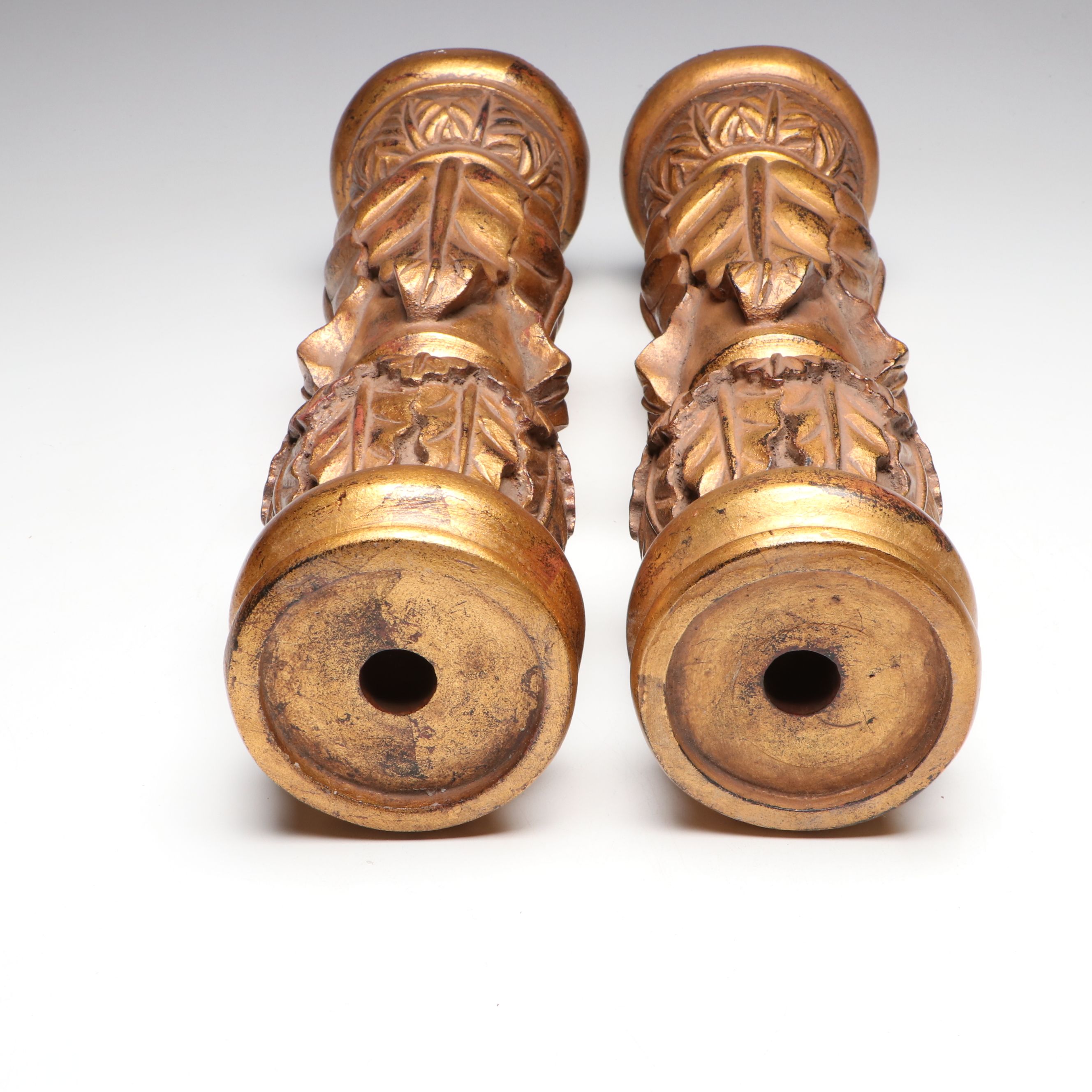 Baroque Style Mexican Pillar Candle Holders