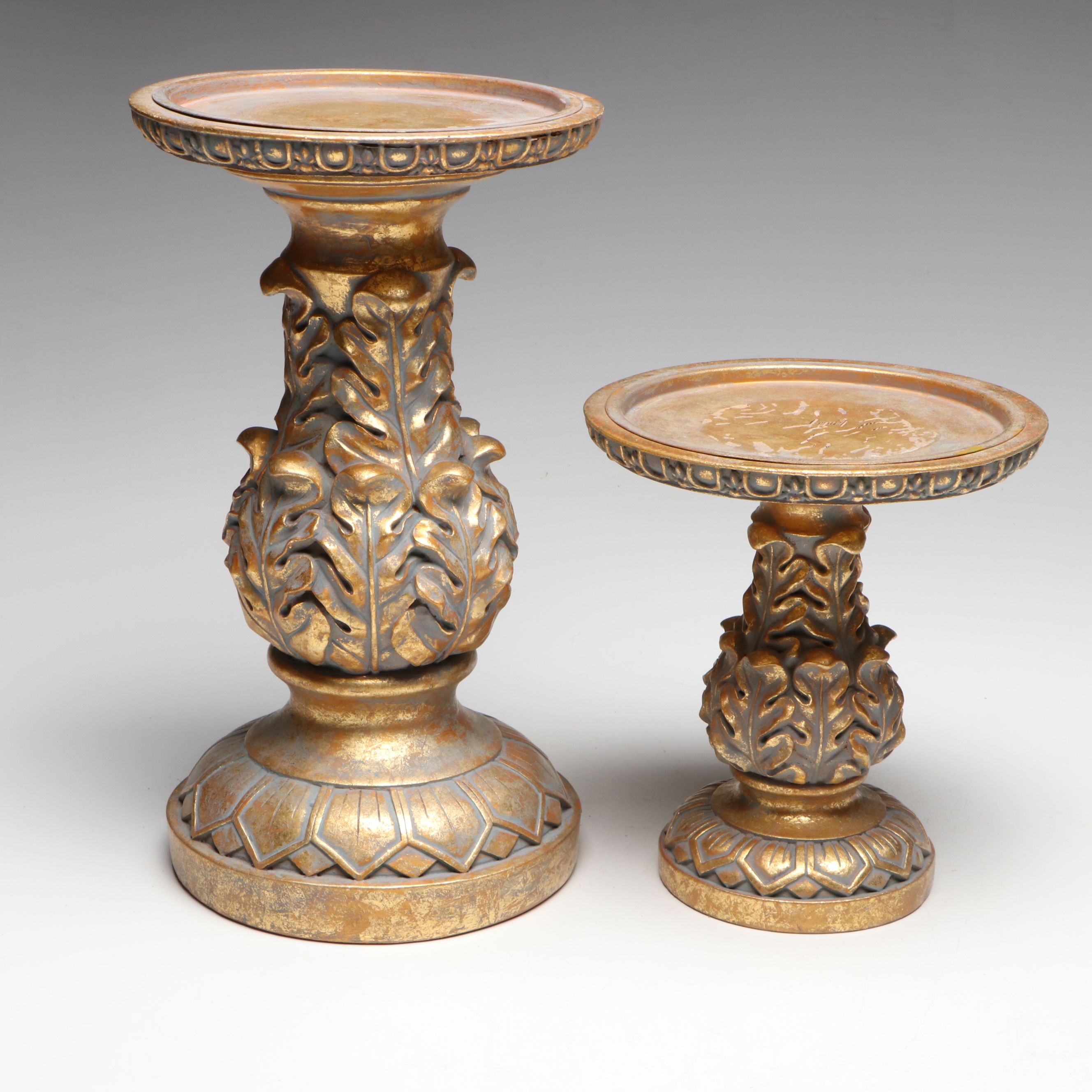 Baroque Style Mexican Pillar Candle Holders