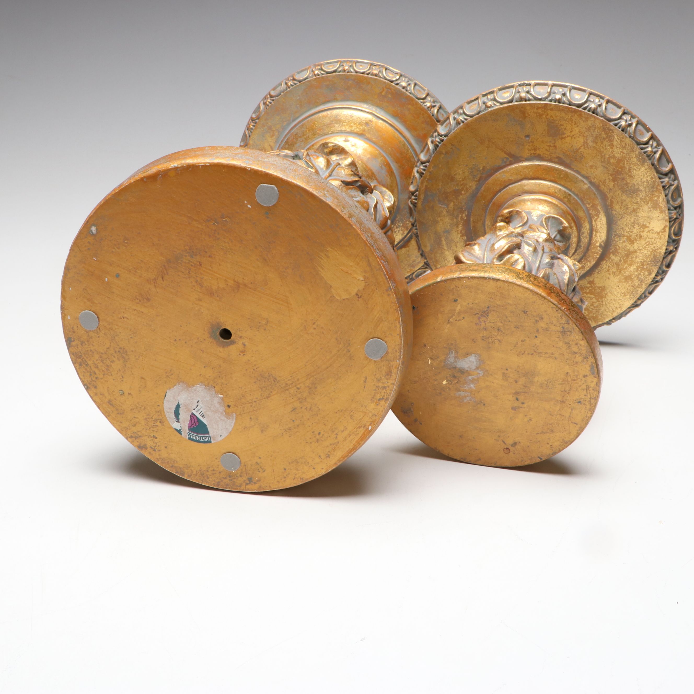 Baroque Style Mexican Pillar Candle Holders