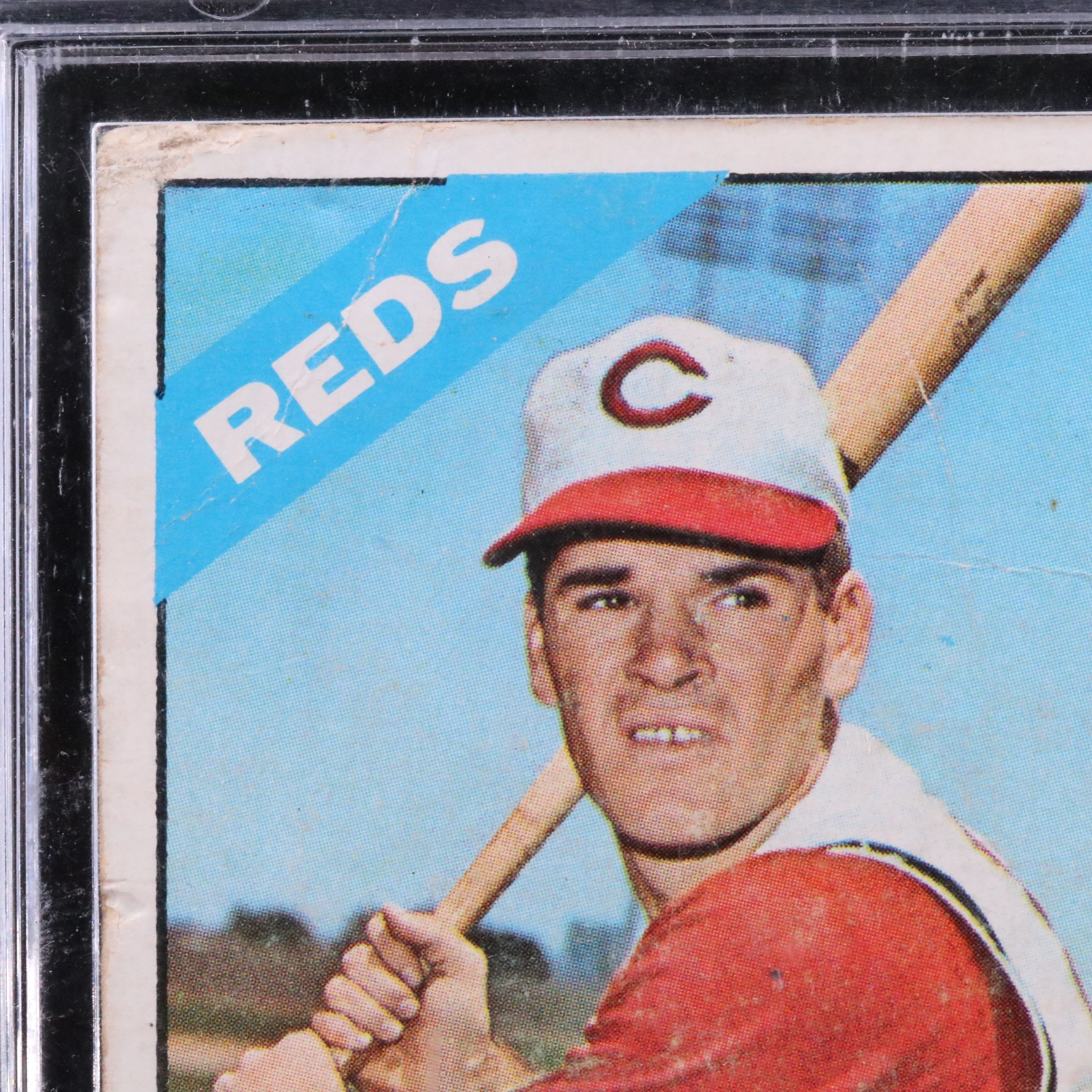 1966 Topps Pete Rose Cincinnati Reds Baseball Card