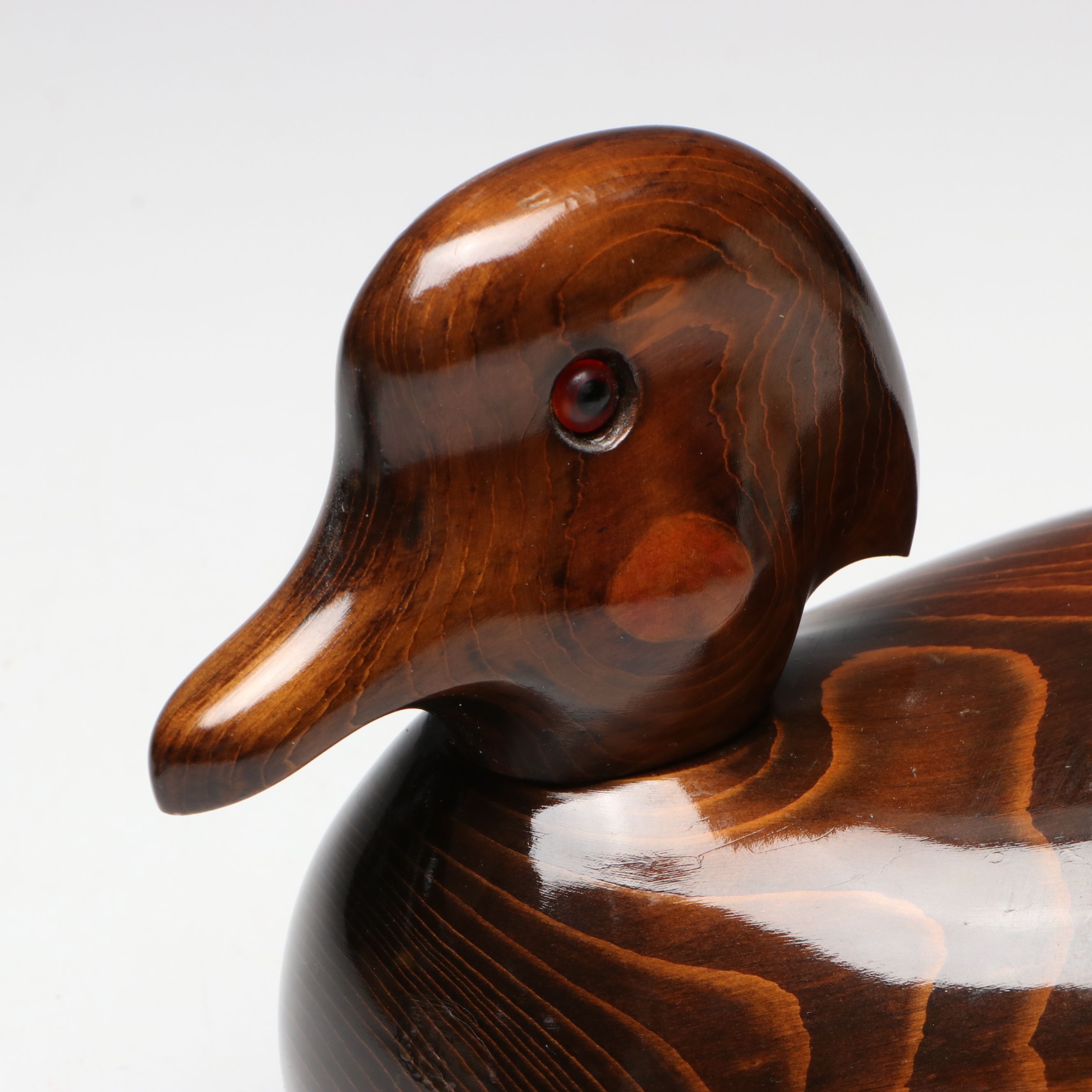Bob Lorenz "Common Mallard" and John E. Bundy Handcrafted Decoy Ducks