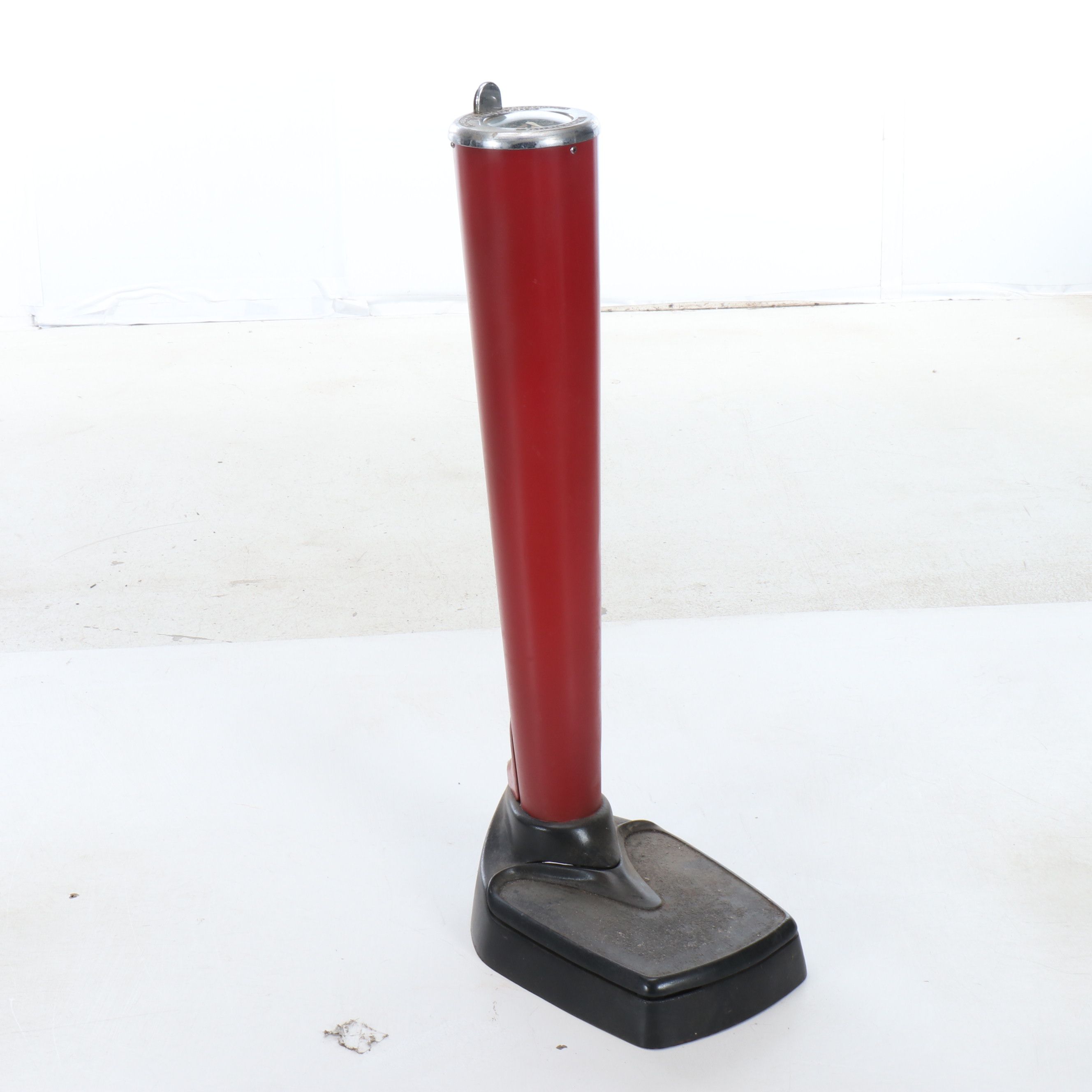 Menkhaus Coin-Operated Stand-On Scale, Mid-20th Century