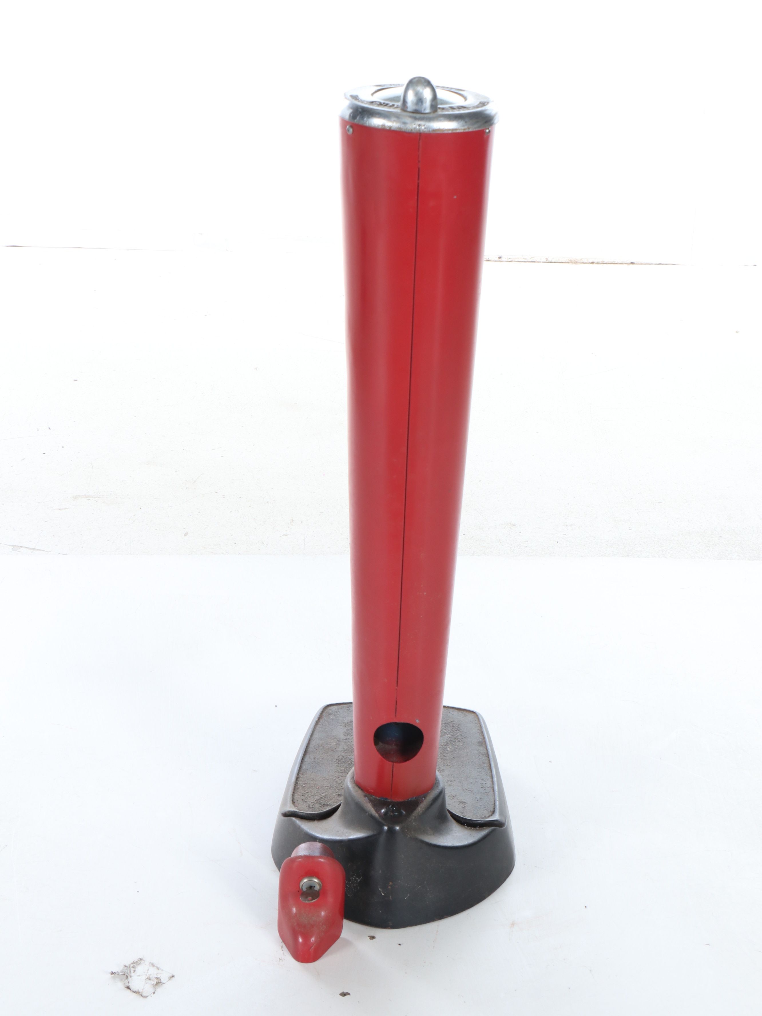 Menkhaus Coin-Operated Stand-On Scale, Mid-20th Century