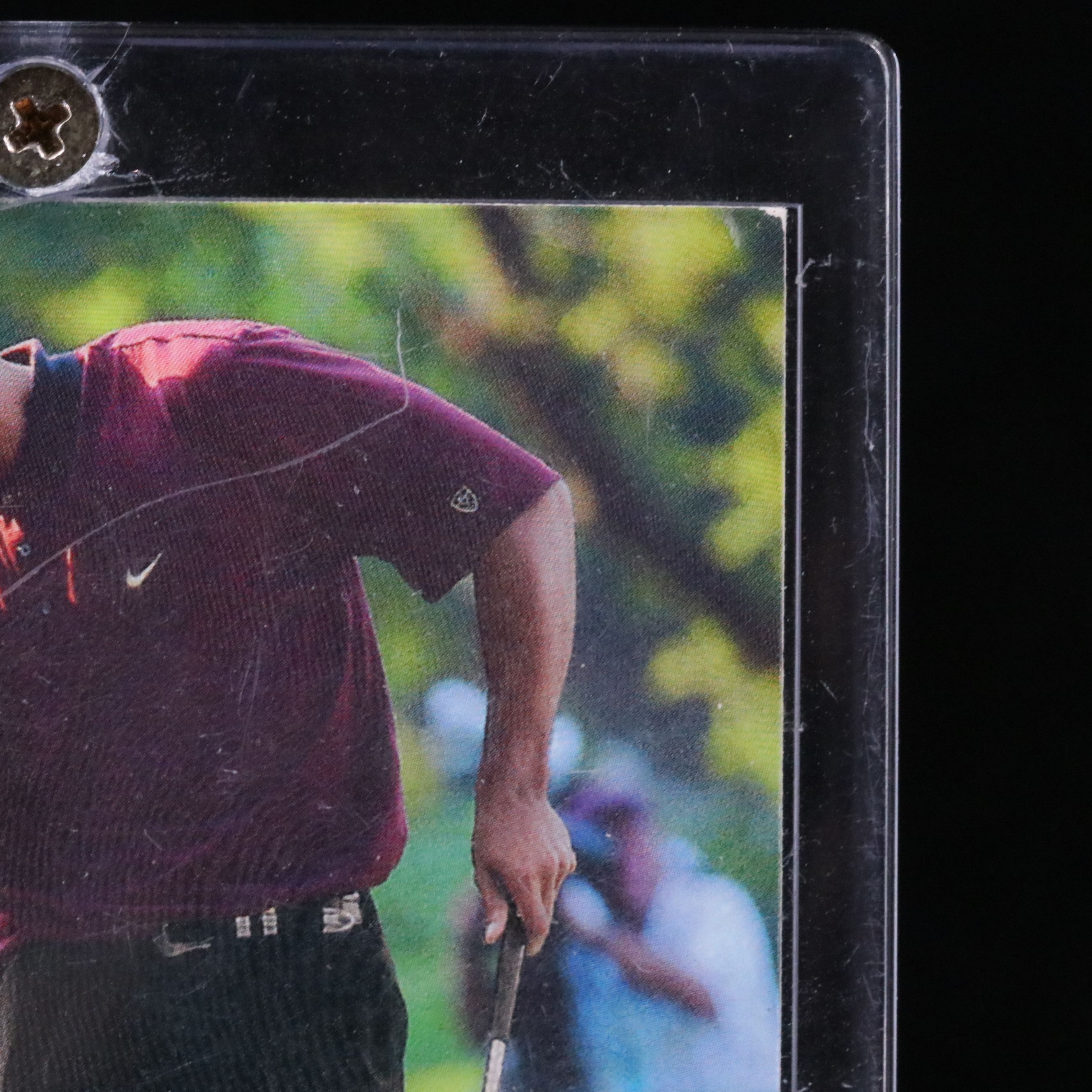 2001 Upper Deck Tiger Woods Rookie Golf Card