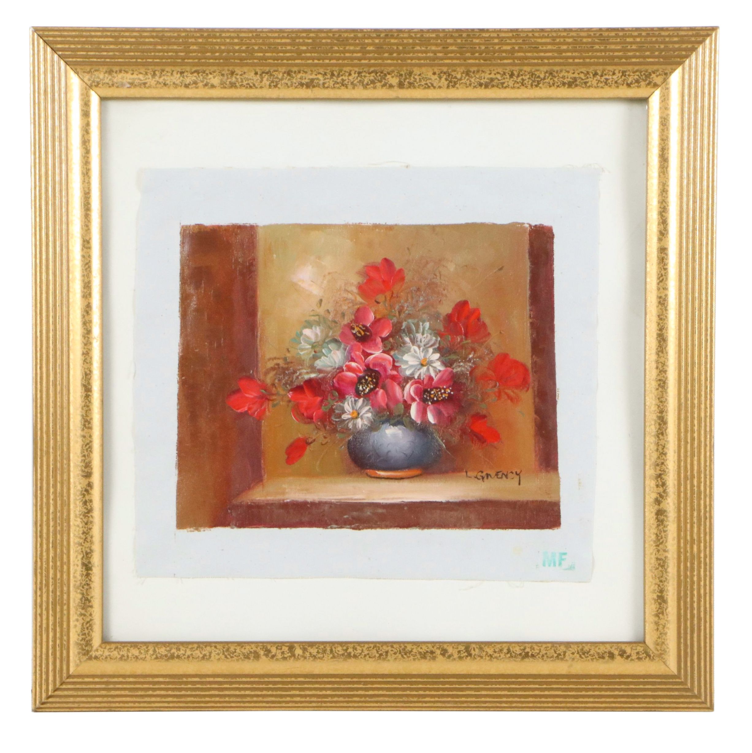 Floral Still Life Oil Painting