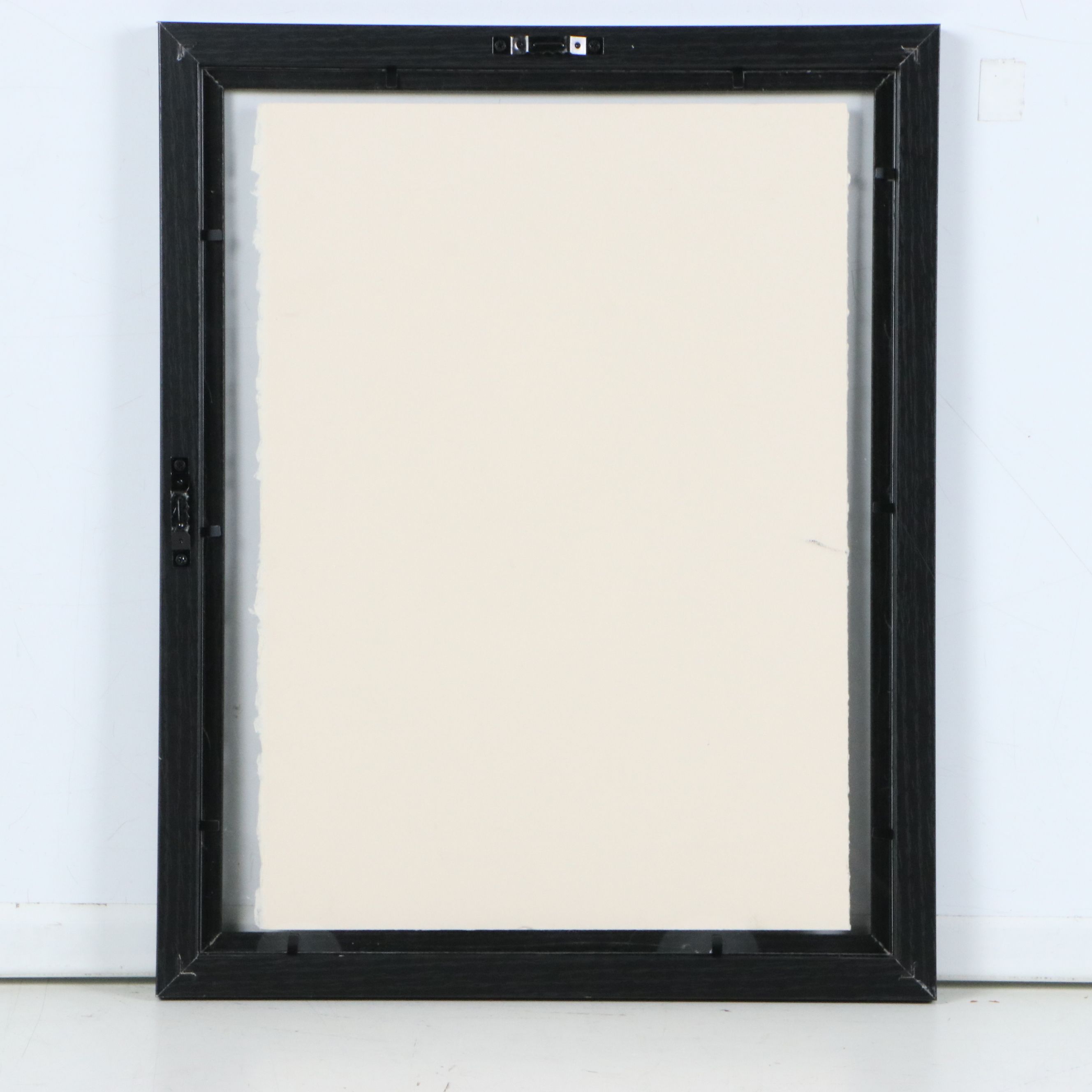 Calendar Linocut with Telephone Motif, August 2015