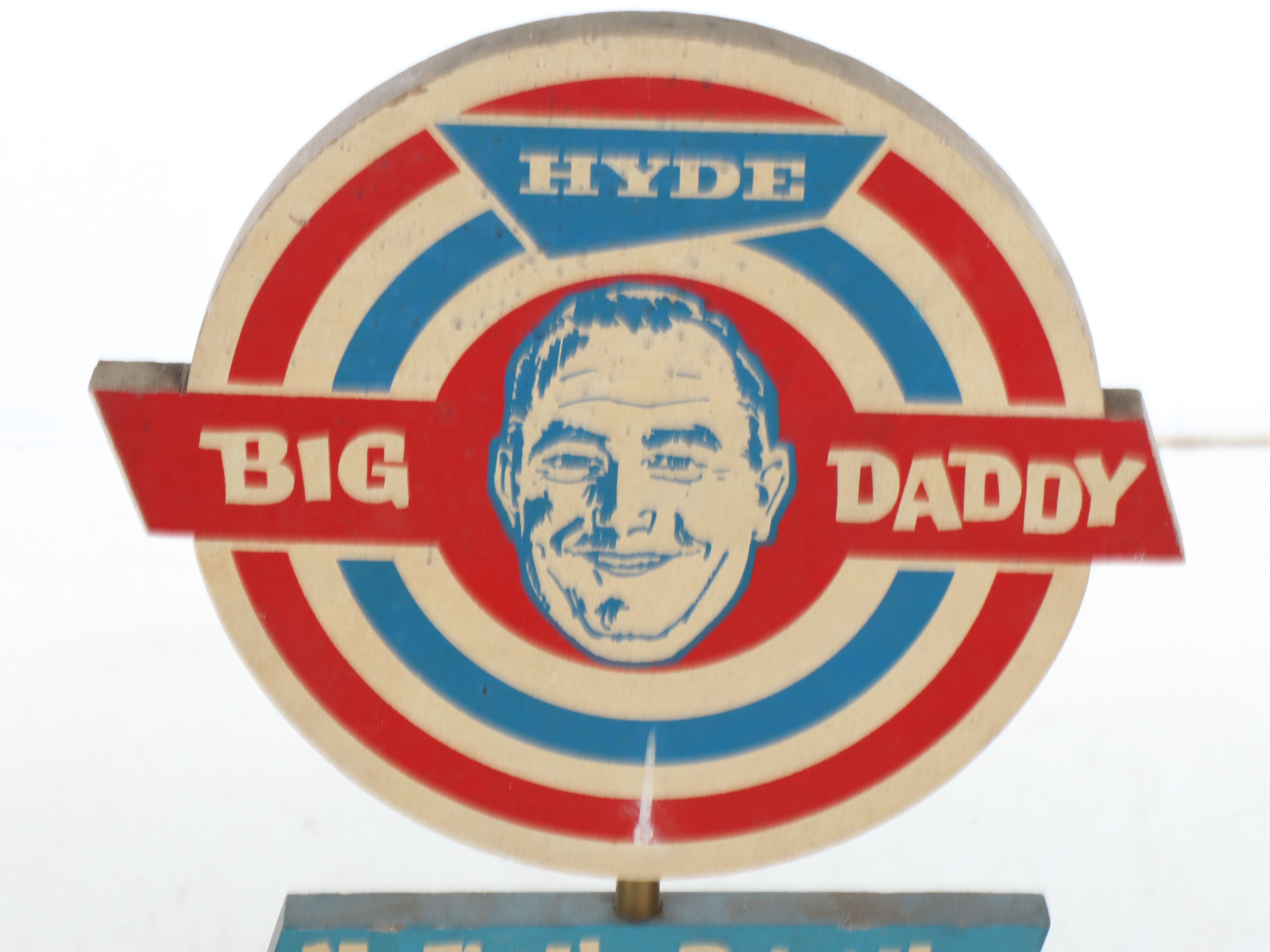 Hyde "Big Daddy" Standing Advertisement Sign