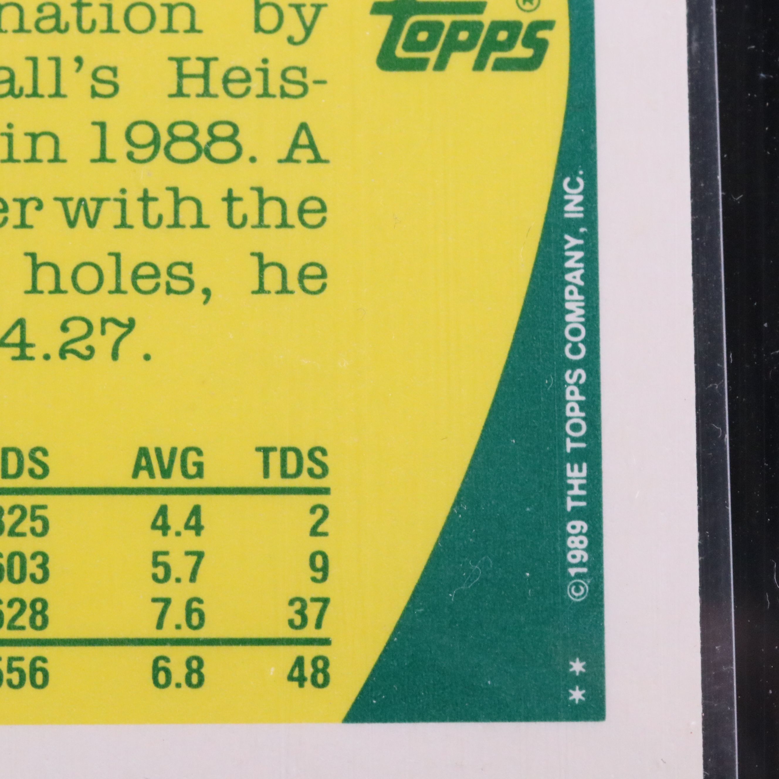 1989 Topps Traded Barry Sanders Detroit Lions Rookie Football Card