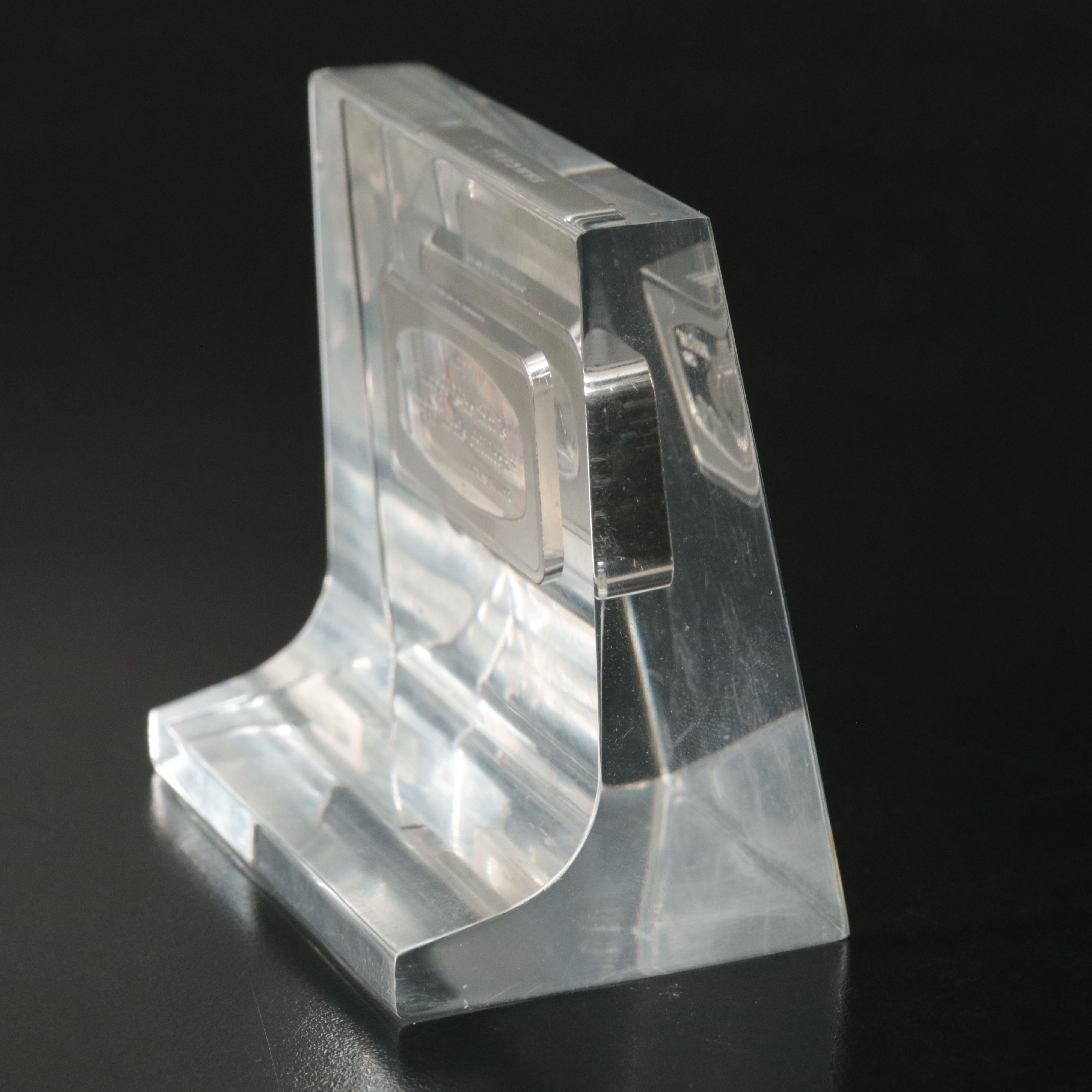 1974 Father's Day Commemorative Sterling Silver Ingot Paperweight