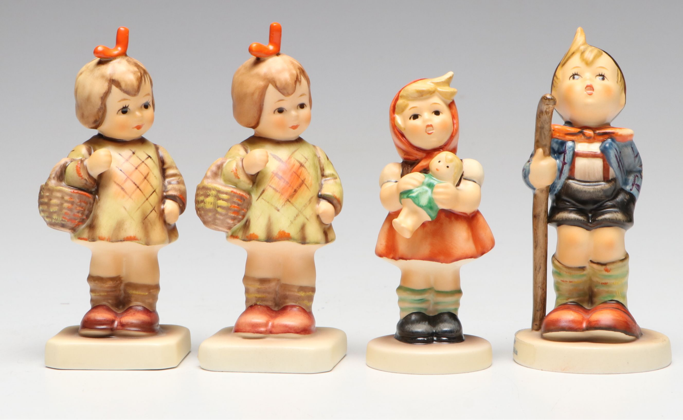Goebel "Little Hiker" and More Hummel Porcelain Figurines