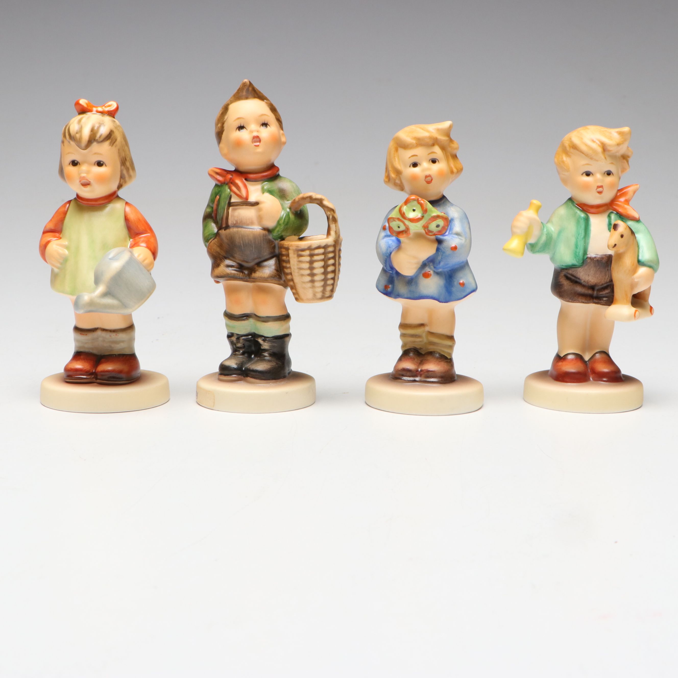 Goebel "Little Hiker" and More Hummel Porcelain Figurines
