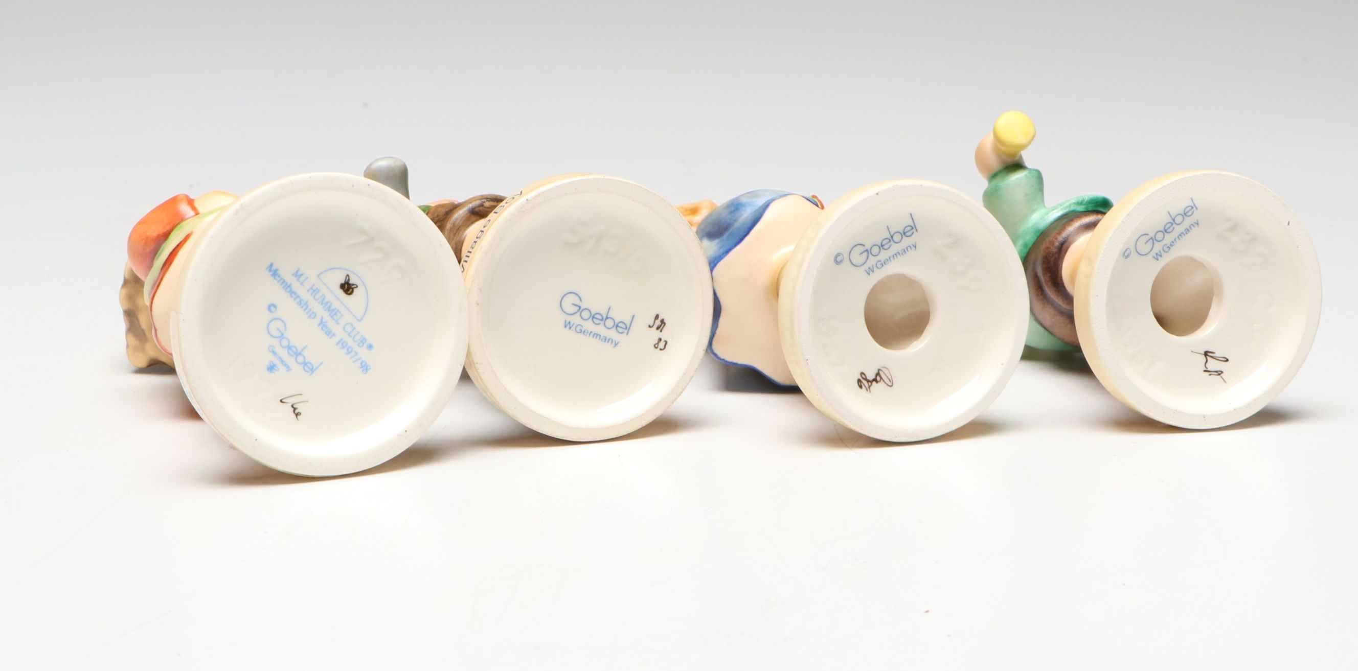 Goebel "Little Hiker" and More Hummel Porcelain Figurines