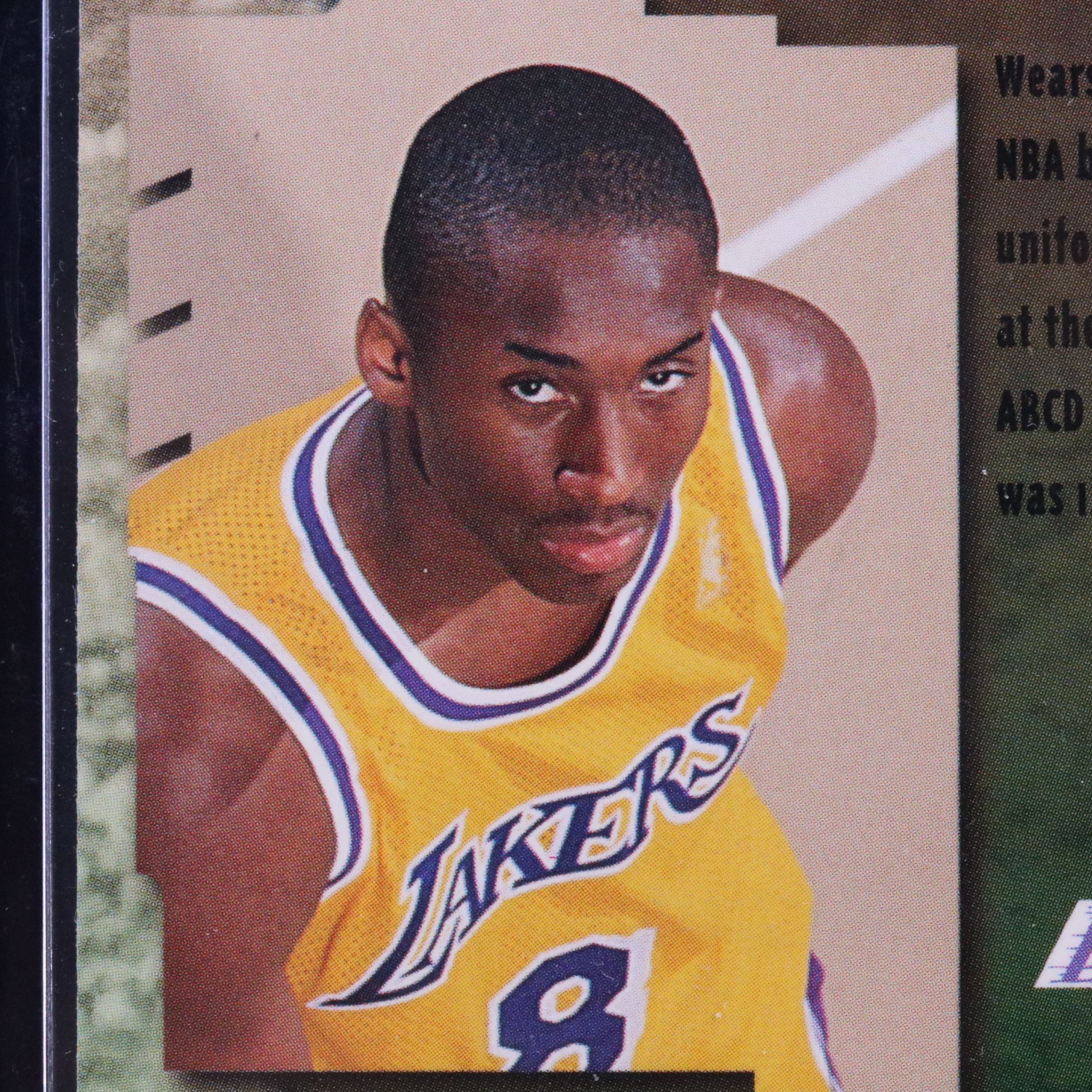 1996 Skybox Premium Kobe Bryant Los Angeles Lakers Rookie Card