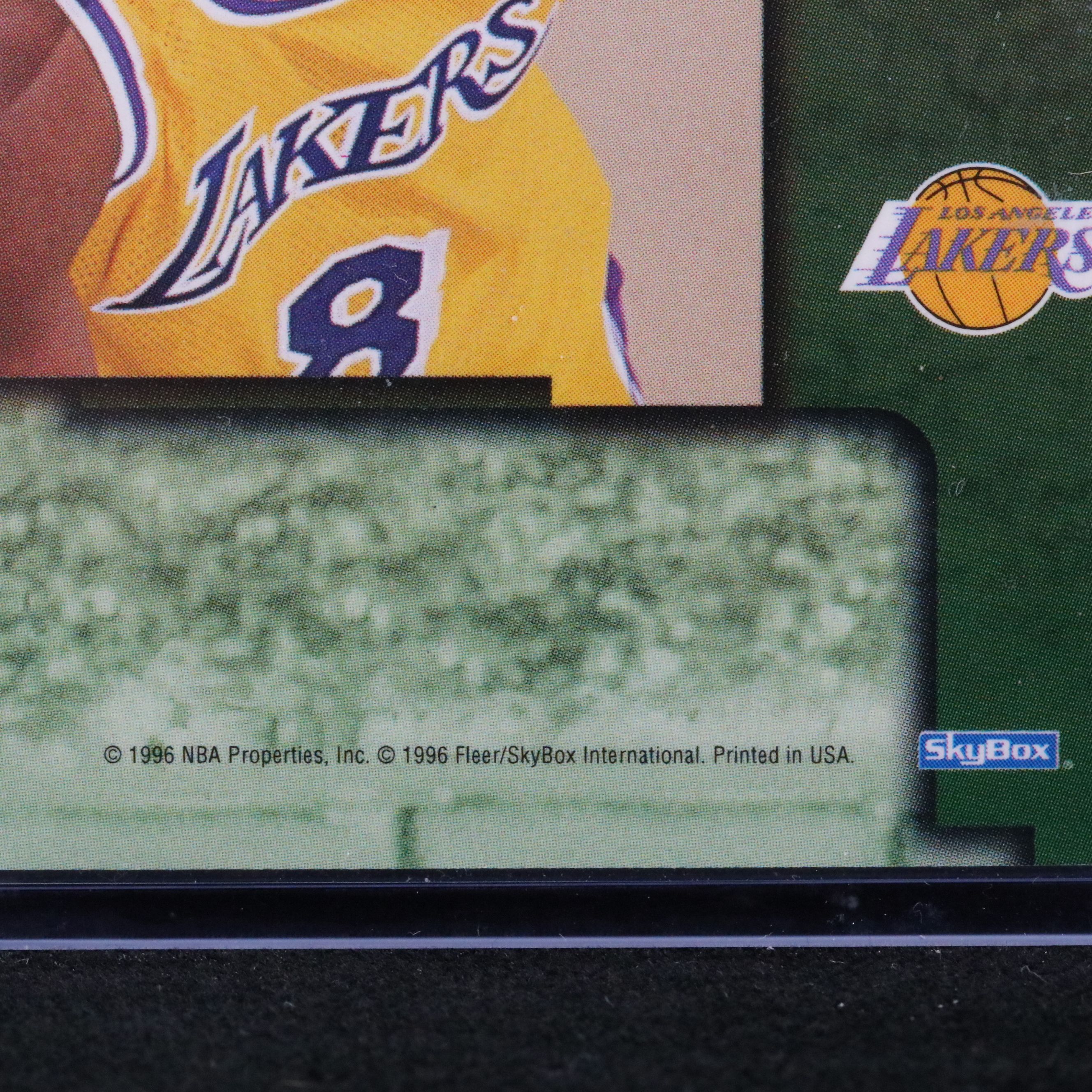 1996 Skybox Premium Kobe Bryant Los Angeles Lakers Rookie Card