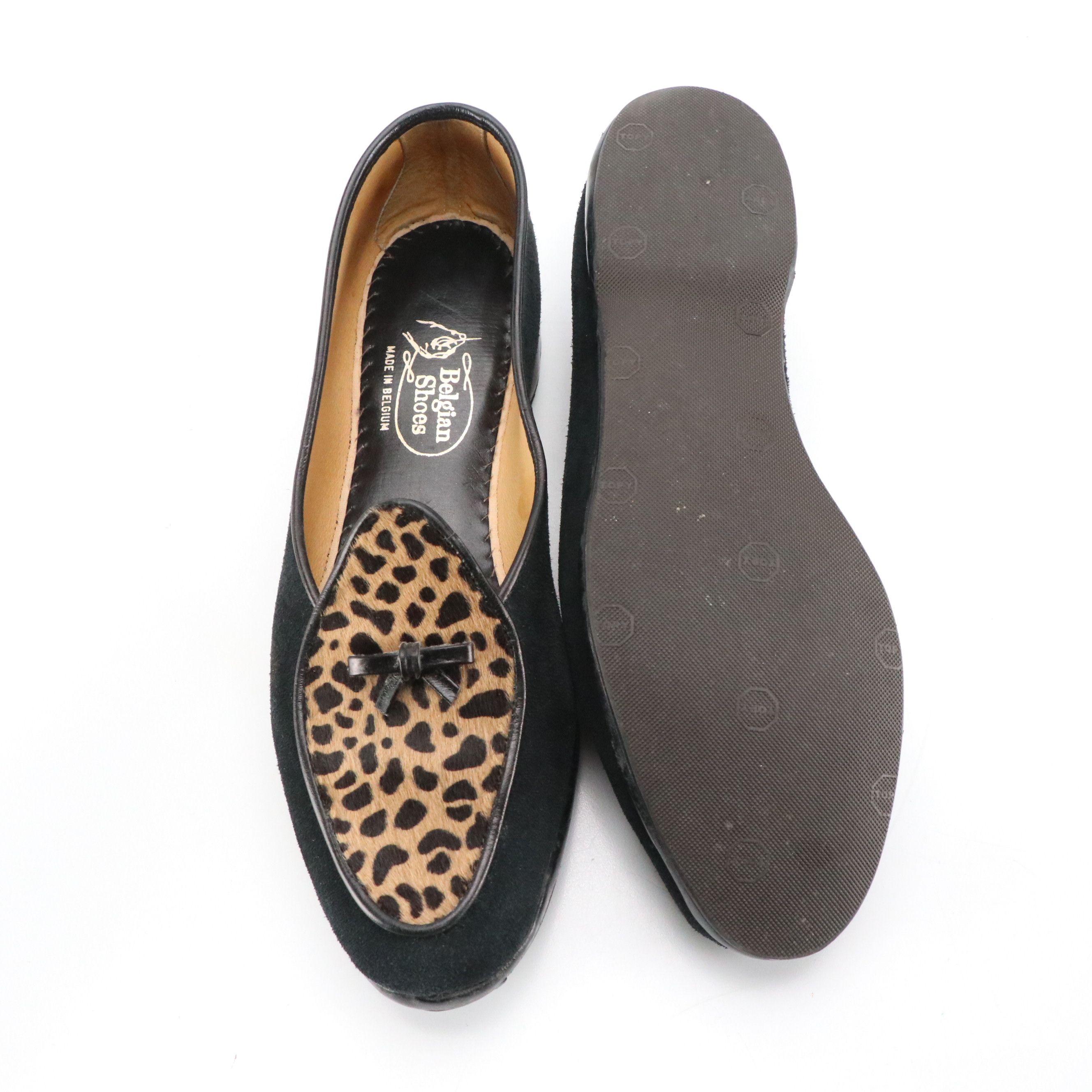 Tod's and Paul Green Navy Blue and Caramel Leather Penny Loafers, More