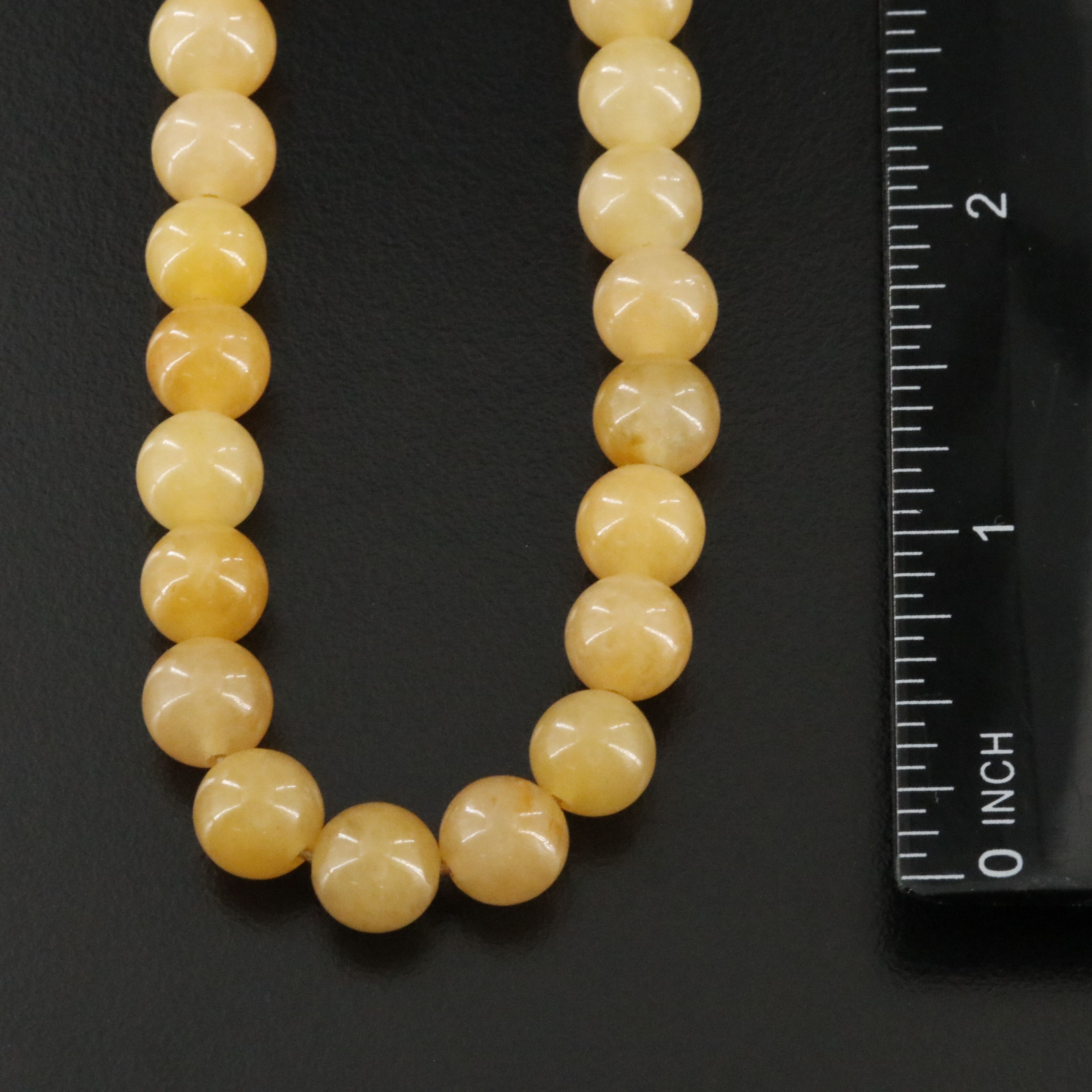 Quartzite Bead Necklace